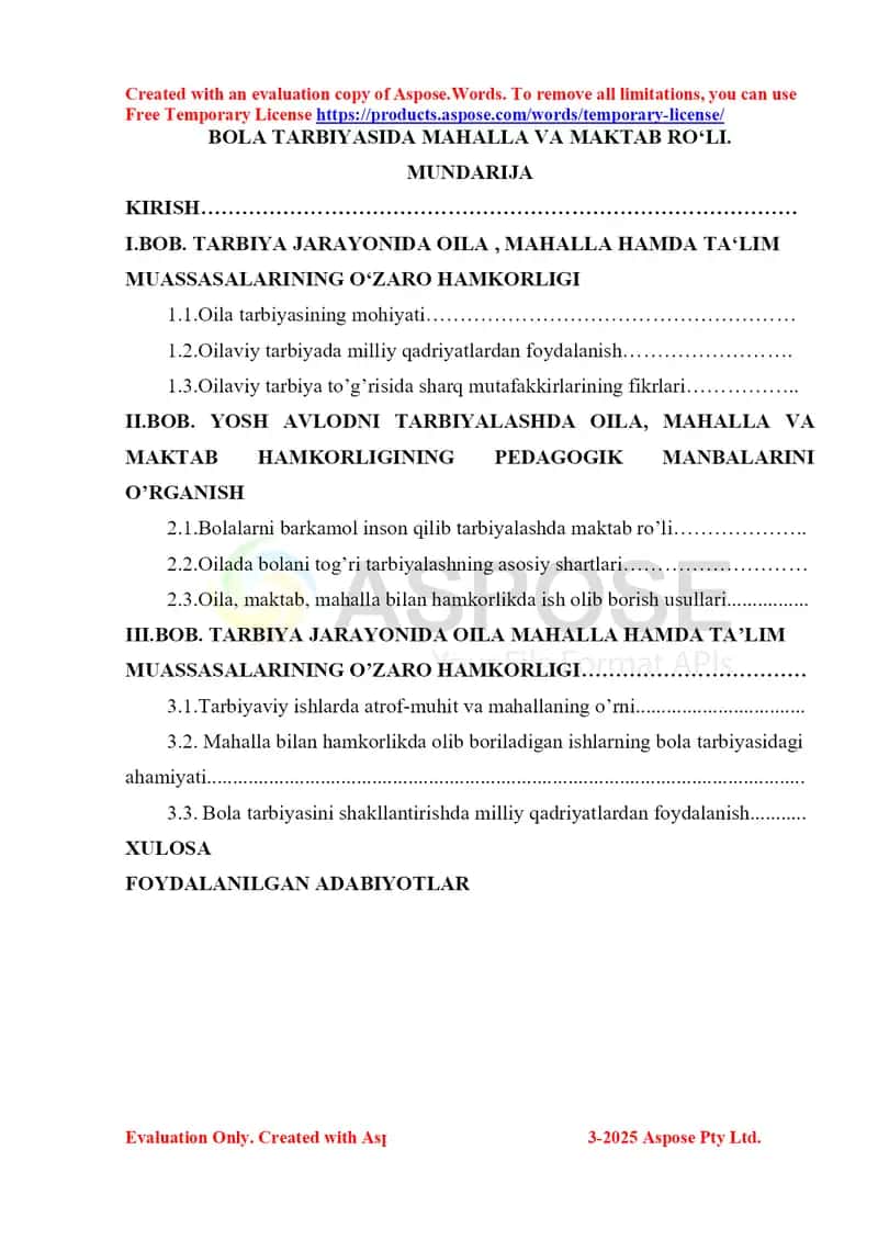 Bola tarbiyasida mahalla va maktab ro‘li 1