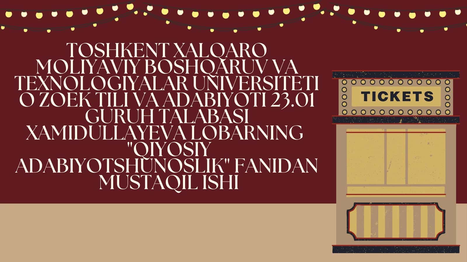 Sharq va G‘arbda teatrning shakllanishi 1