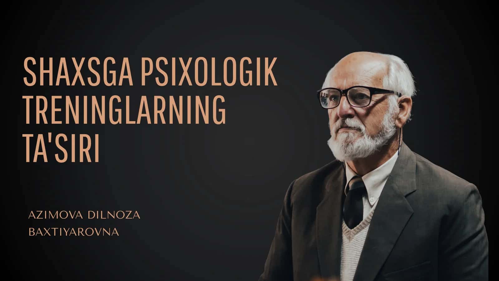Psixologik treninglar ta'siri 1