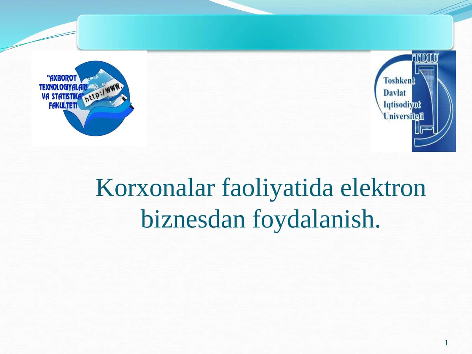 Elektron Raqamli Imzolar 1