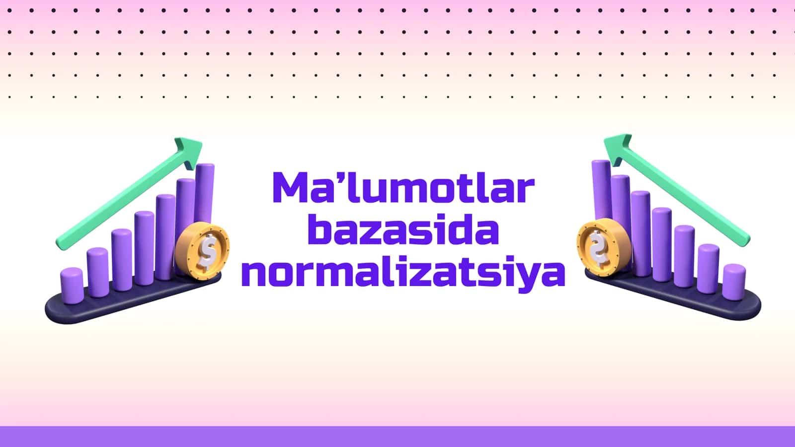 Ma’lumotlar bazasida normalizatsiya 1