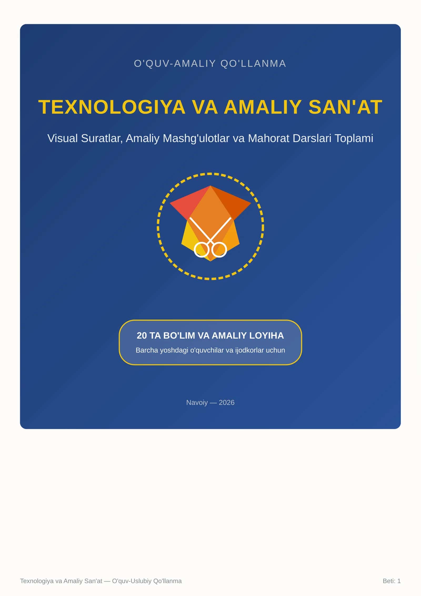 Texnologiya va Amaliy San'at 1