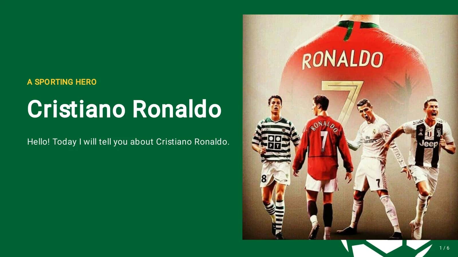 Cristiano Ronaldo 1