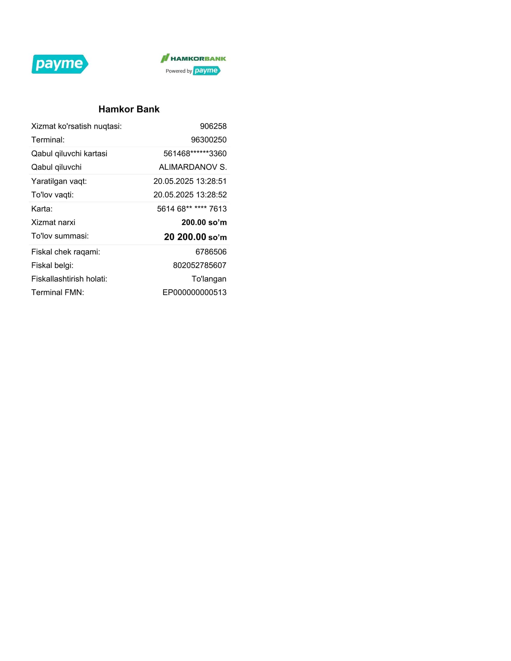 Hamkor Bank 1
