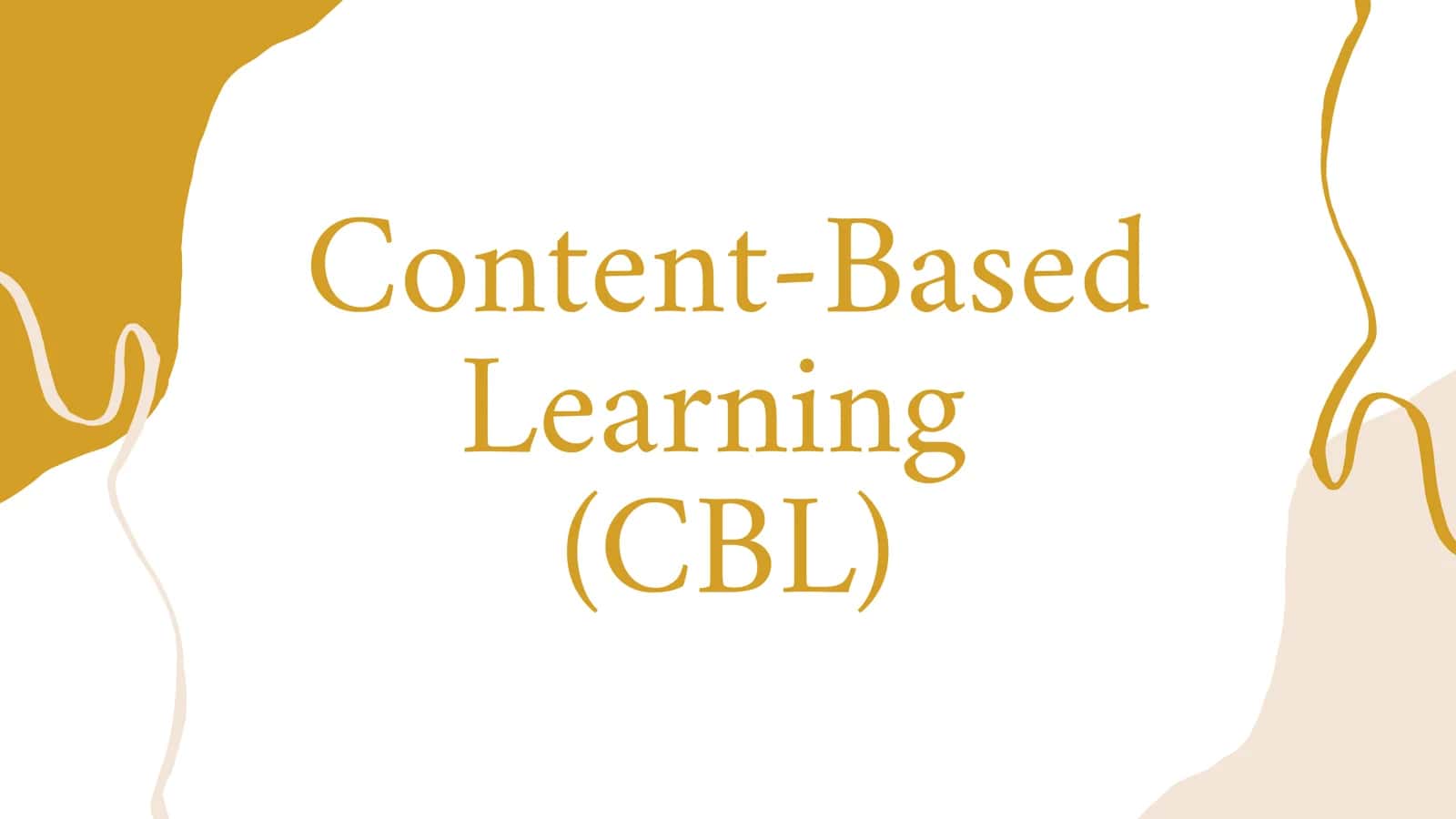 Based Learning (CBL) 1