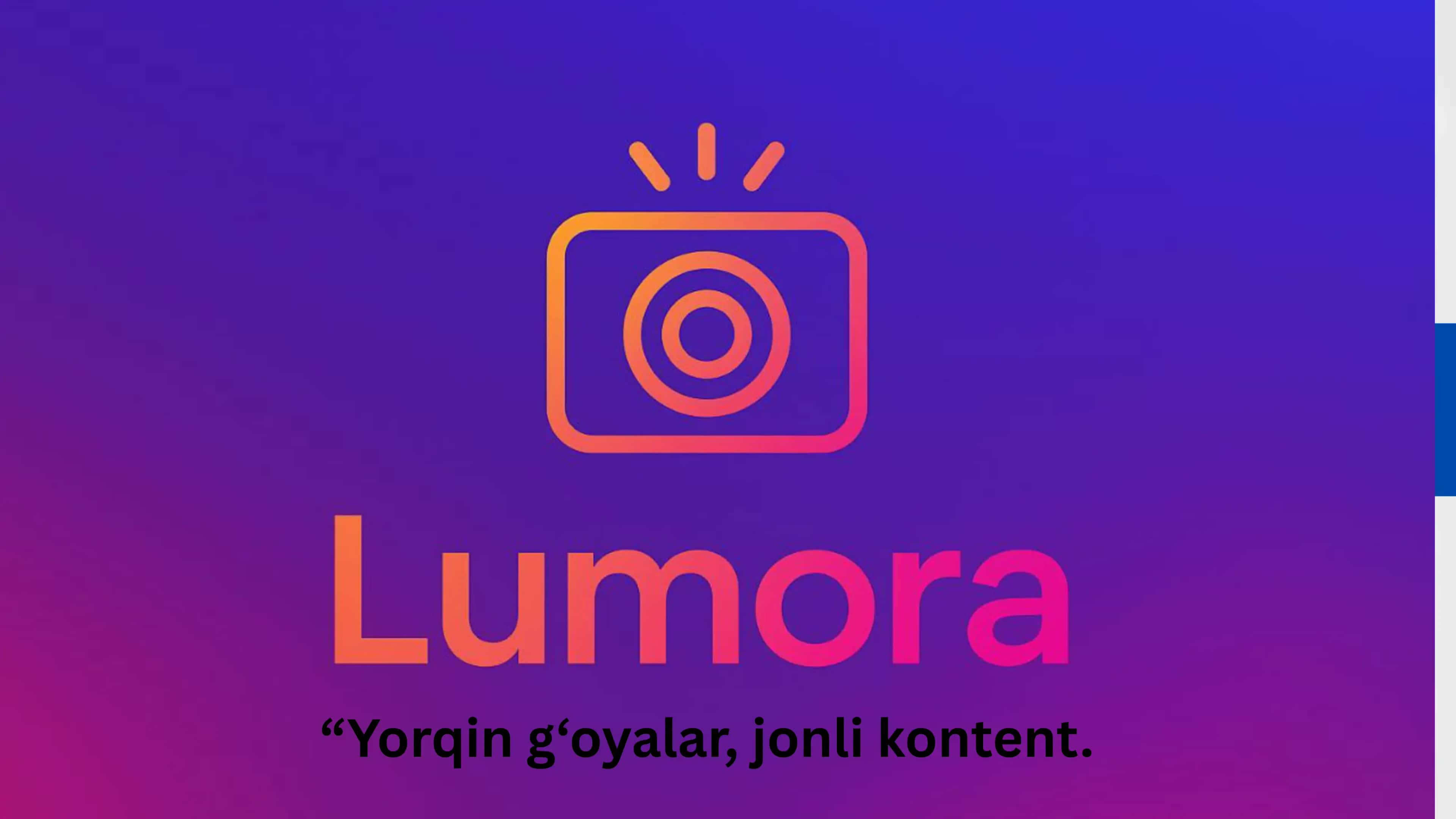 Lumora kontent yaratish studiyasi 1