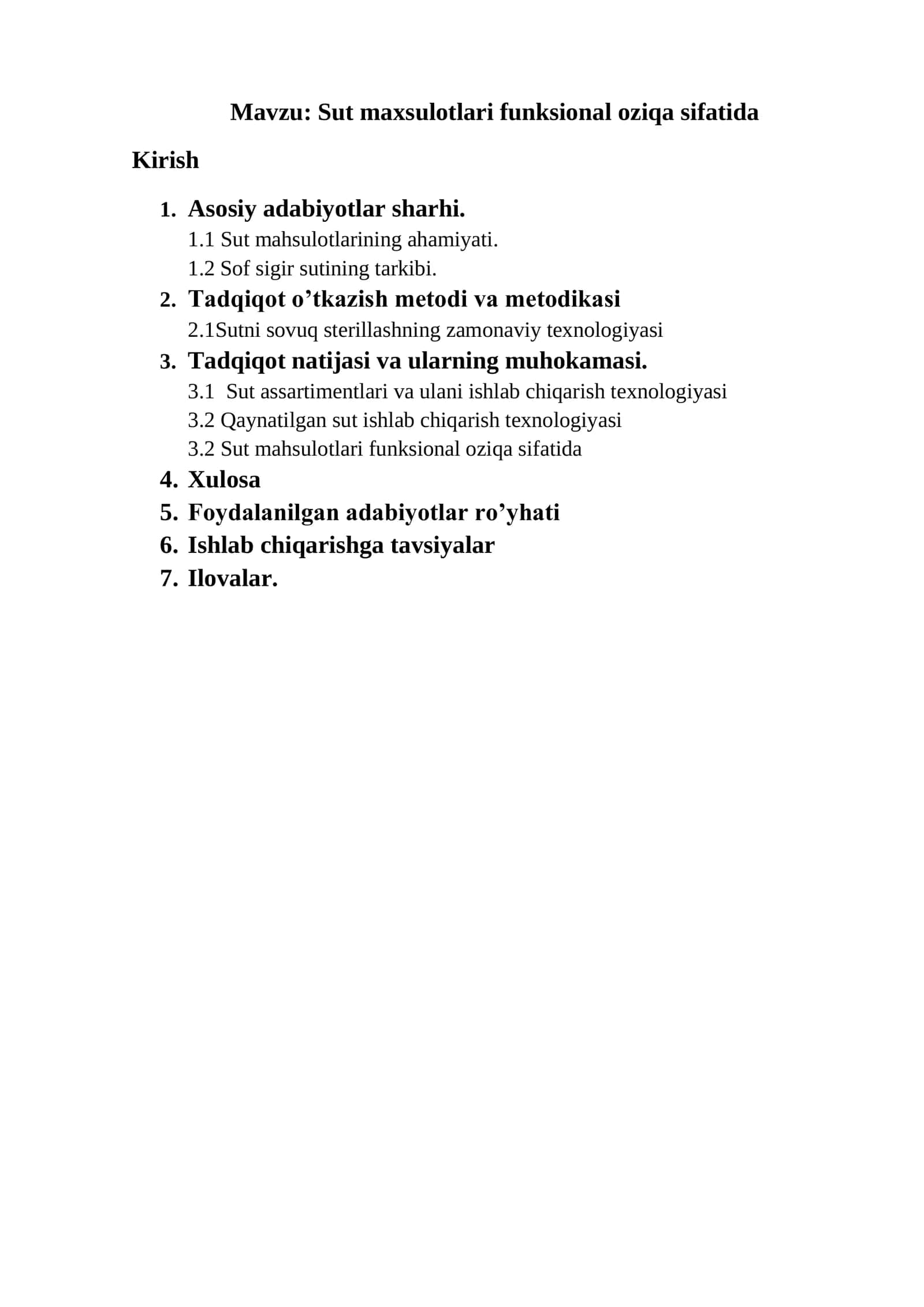 Sut maxsulotlari funksional oziqa sifatida 1