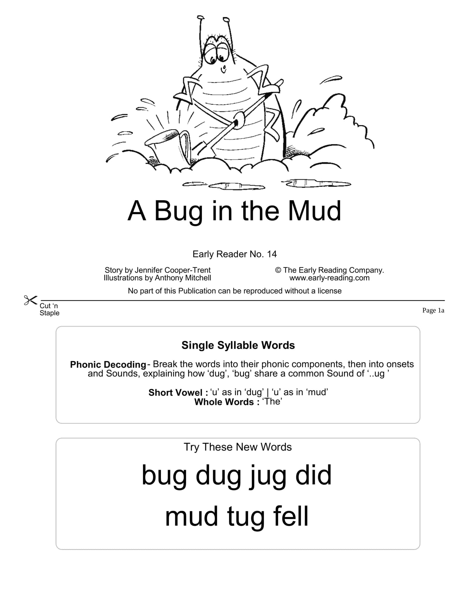 Short Vowel: 'u' as in 'dug' 1