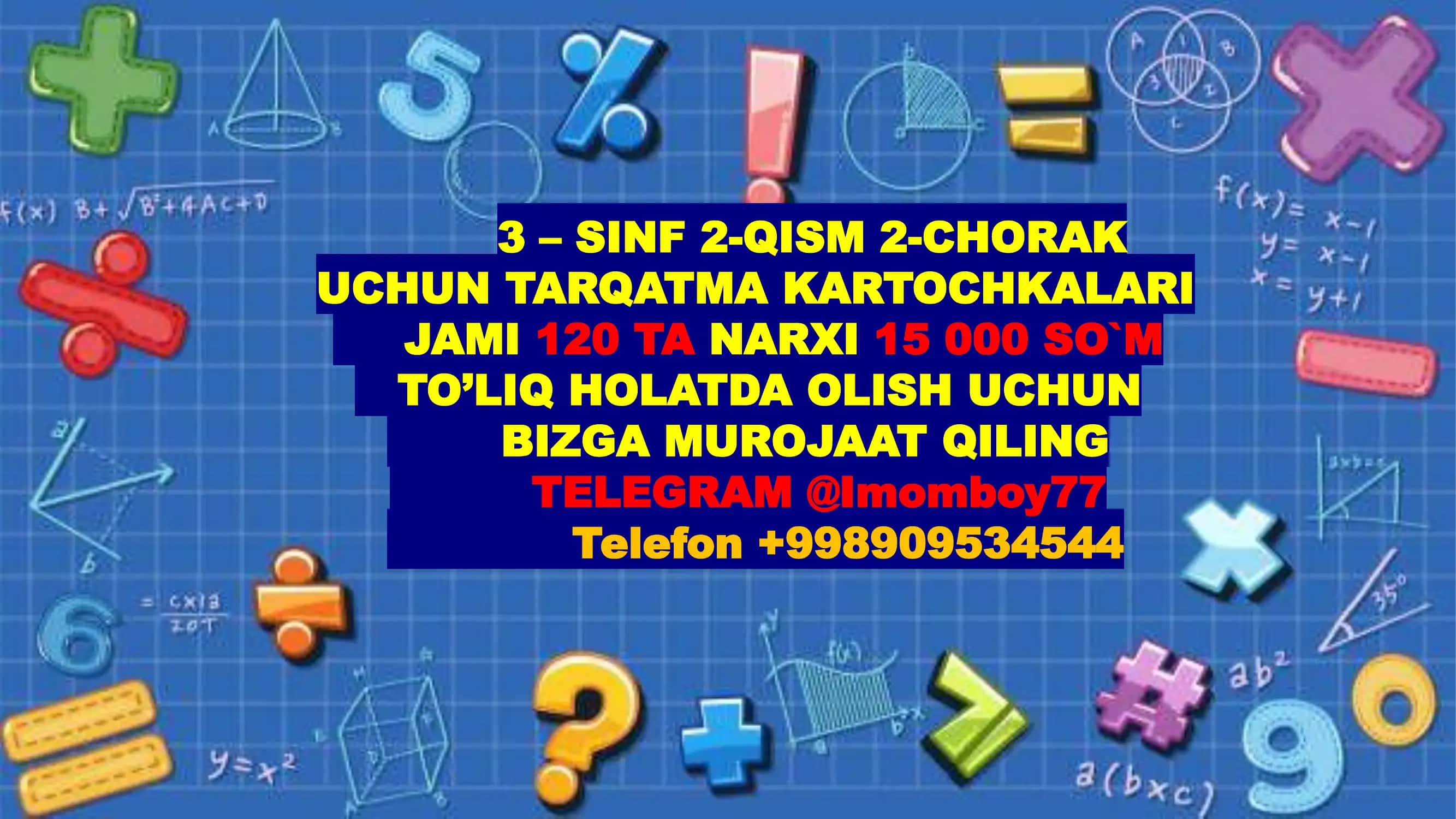 TARQATMA KARTOCHKALARI 1