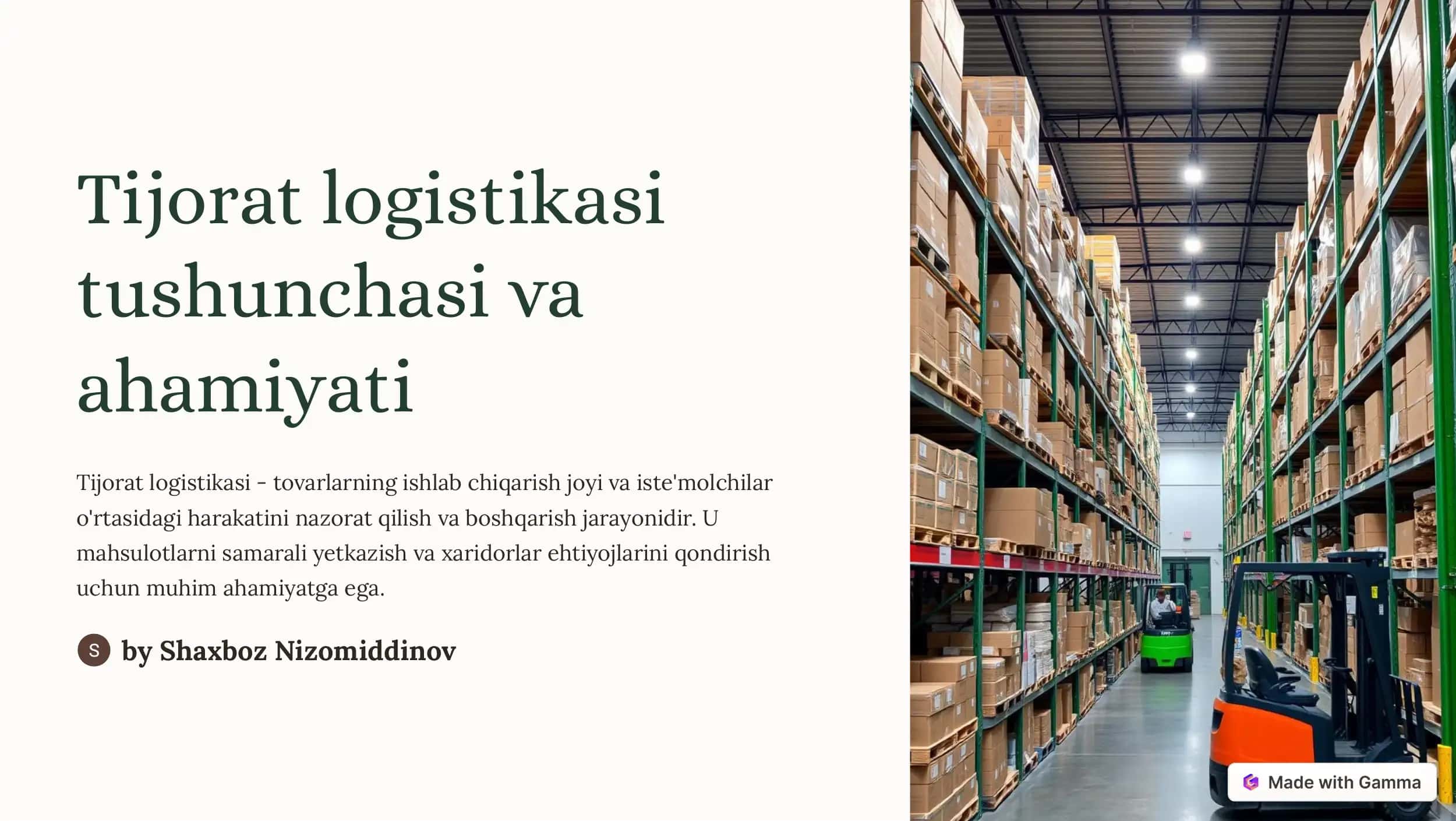 Tijorat logistikasi 1
