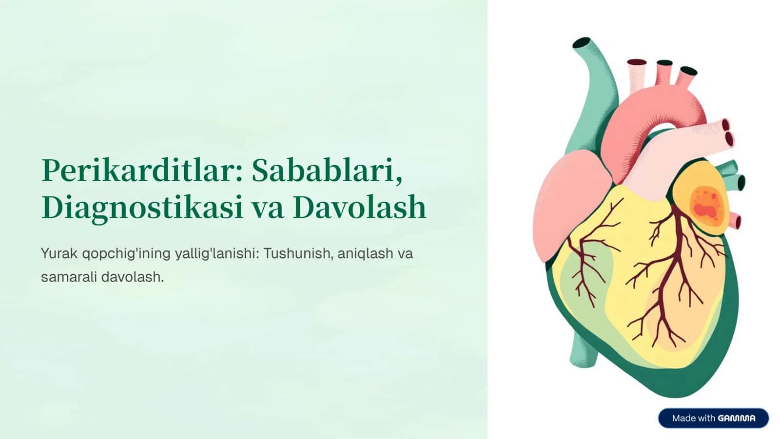 Perikarditlar: Sabablari, Diagnostikasi va Davolash 1