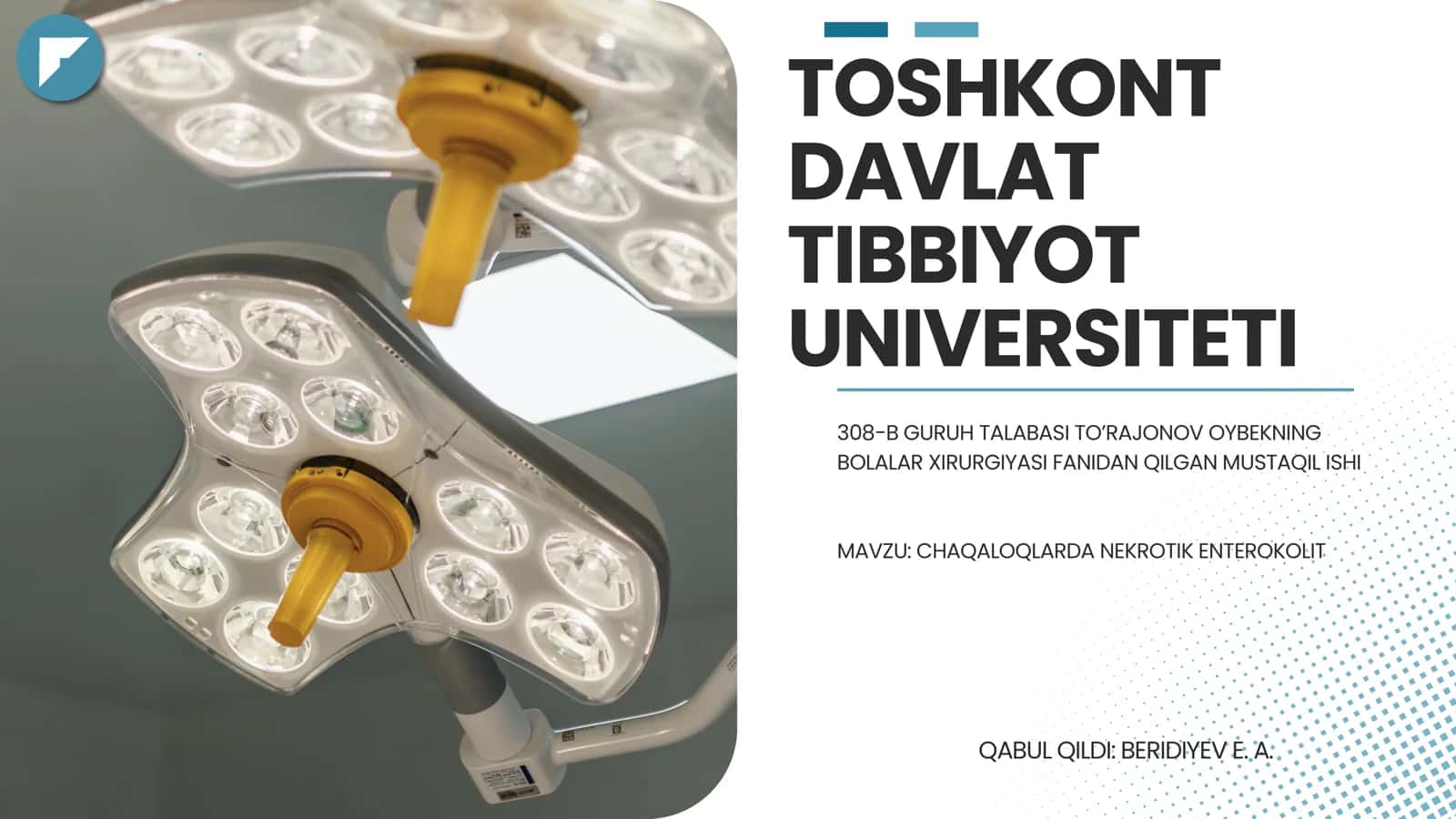 Chaqaloqlarda Nekrotik Enterokolit 1