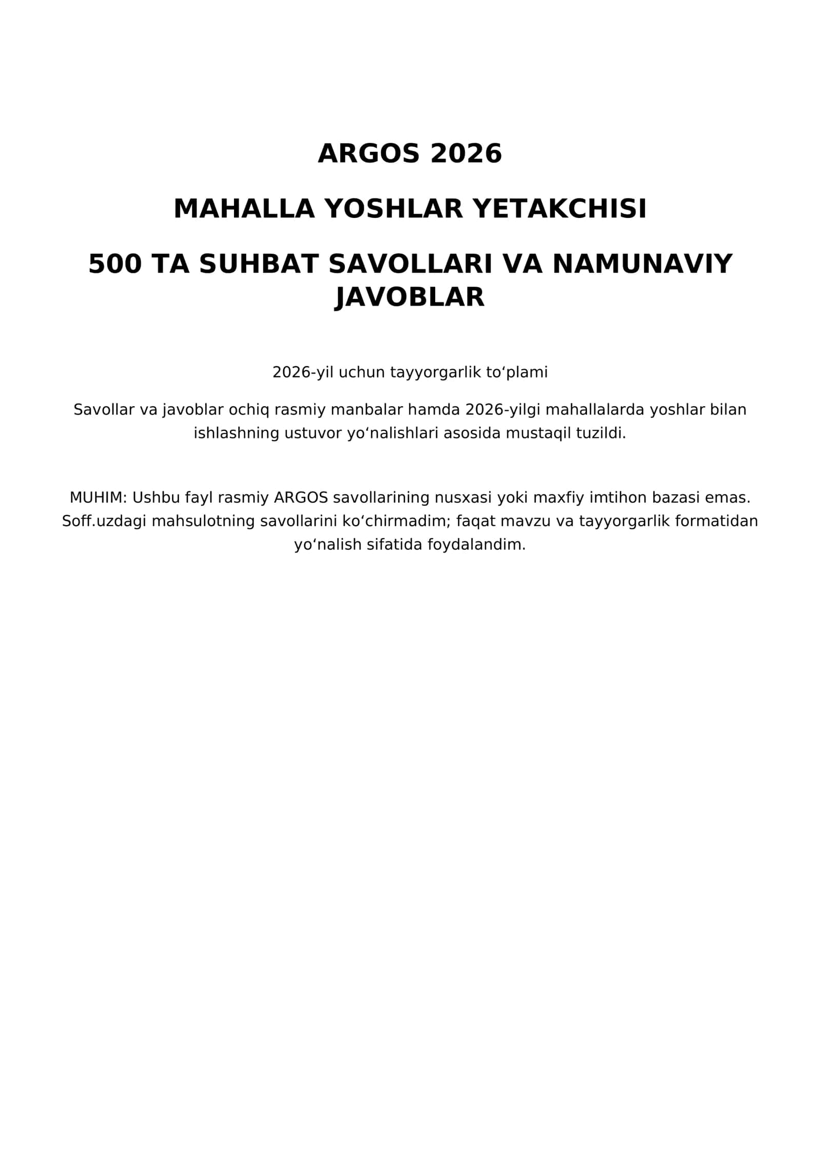 MAHALLA YOSHLAR YETAKCHISI 1