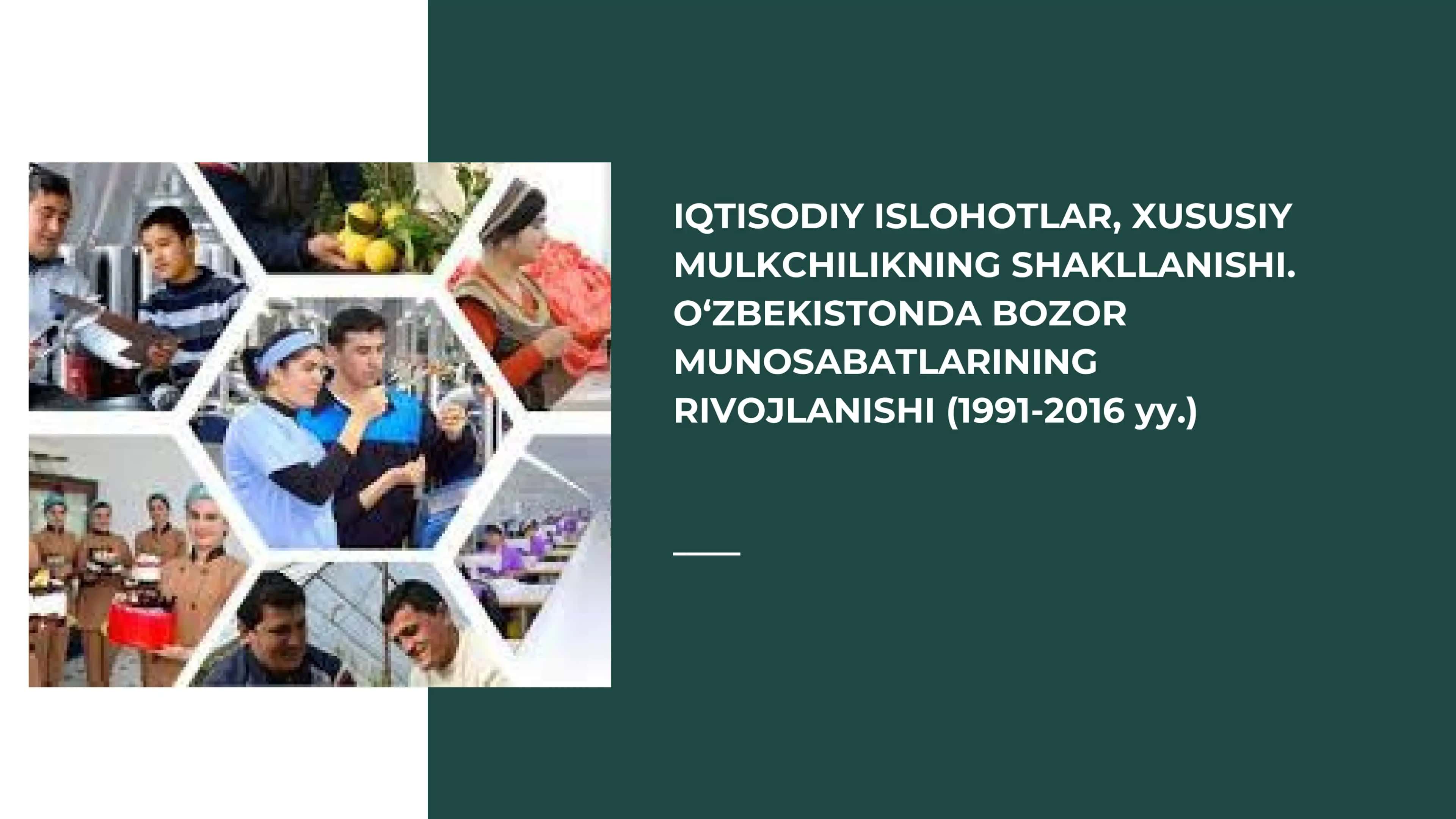 IQTISODIY ISLOHOTLAR 1