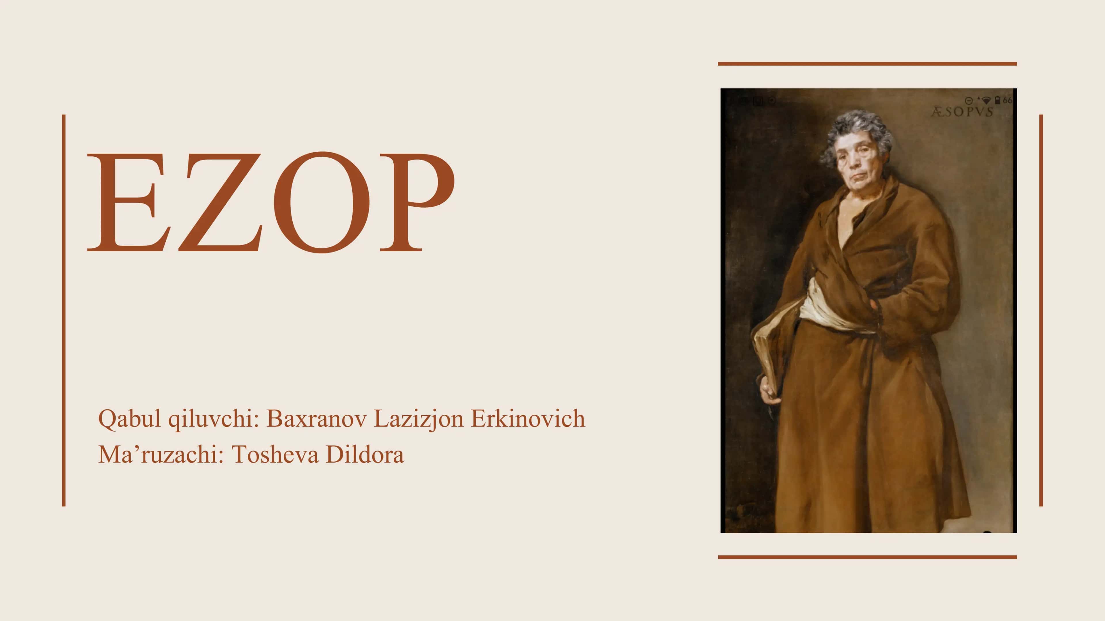 Ezop 1