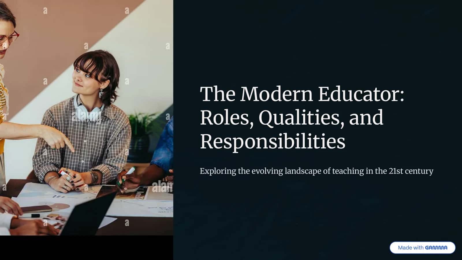 The modern educator; Roles, Qualities, and responsibilities. 1