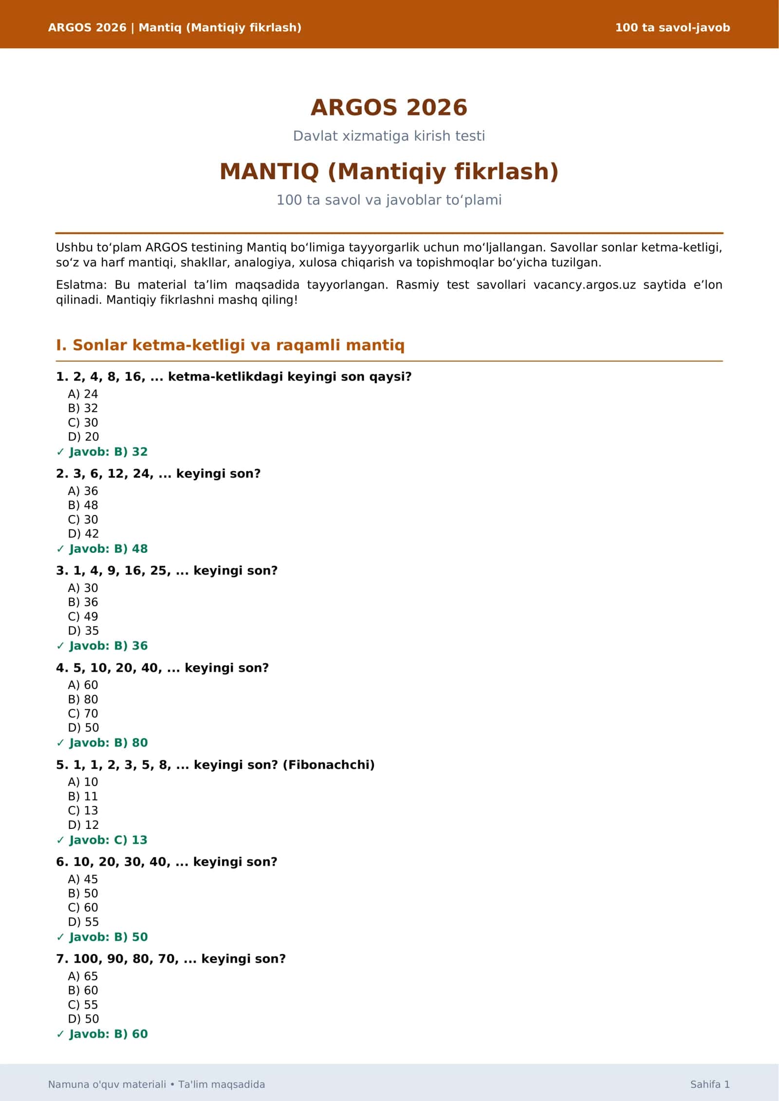 Mantiq 1