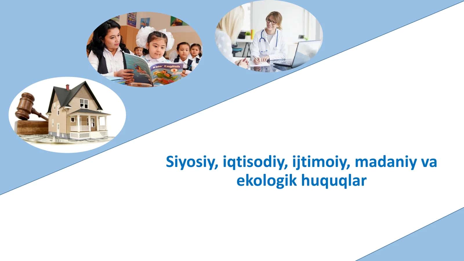 Siyosiy, iqtisodiy, ijtimoiy, madaniy va  ekologik huquqlar 1