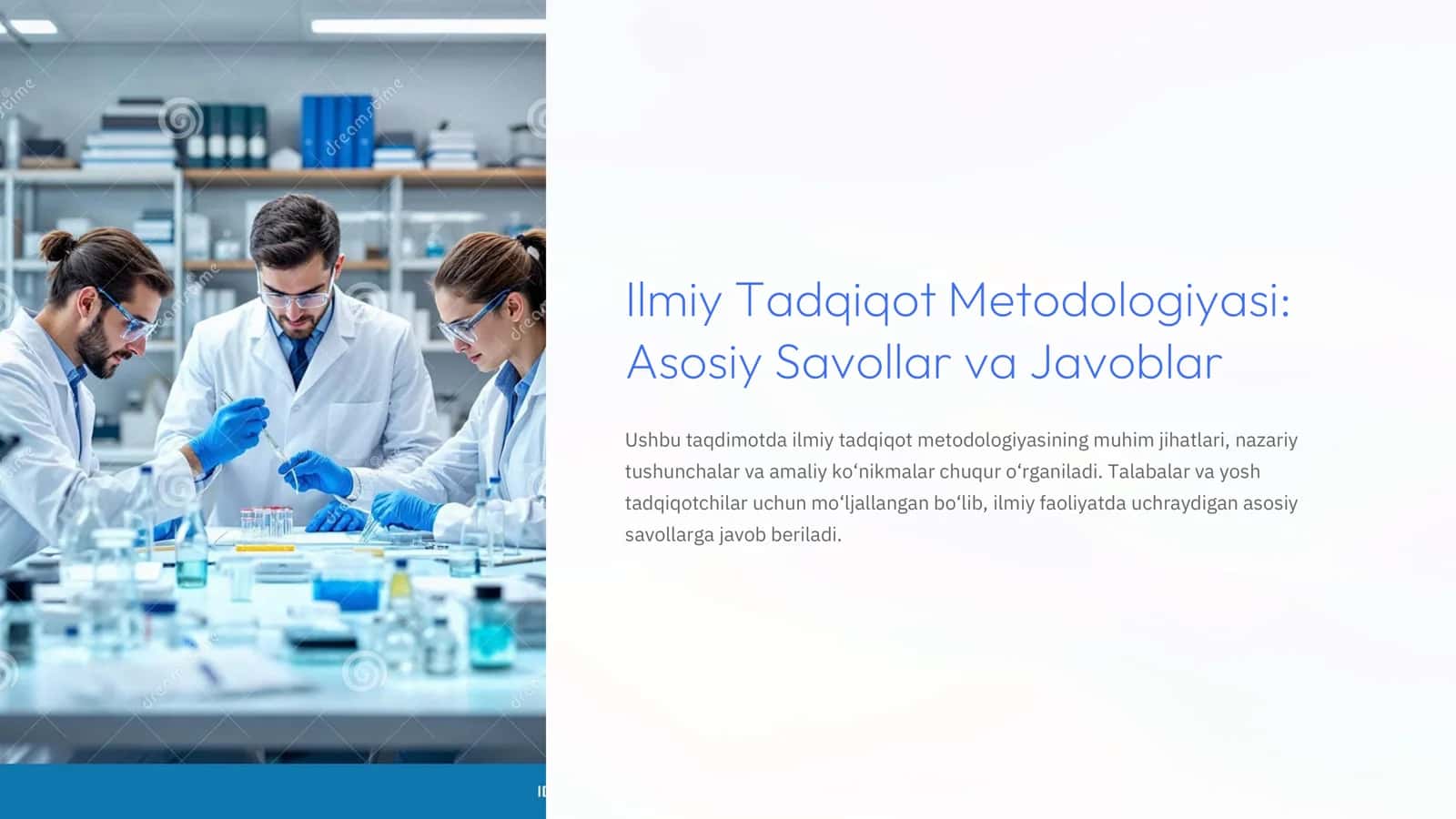 Ilmiy Tadqiqot Metodologiyasi: Asosiy Savollar va Javoblar 1