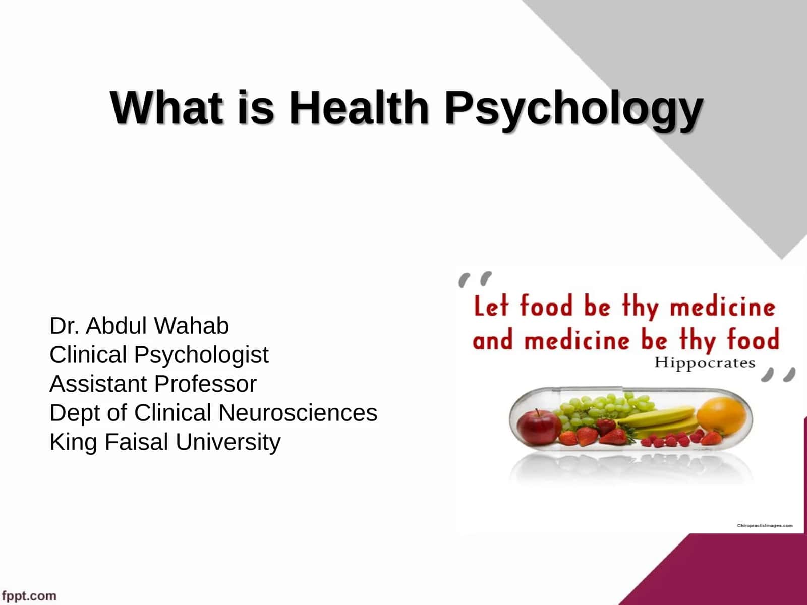 Definition of Health 1