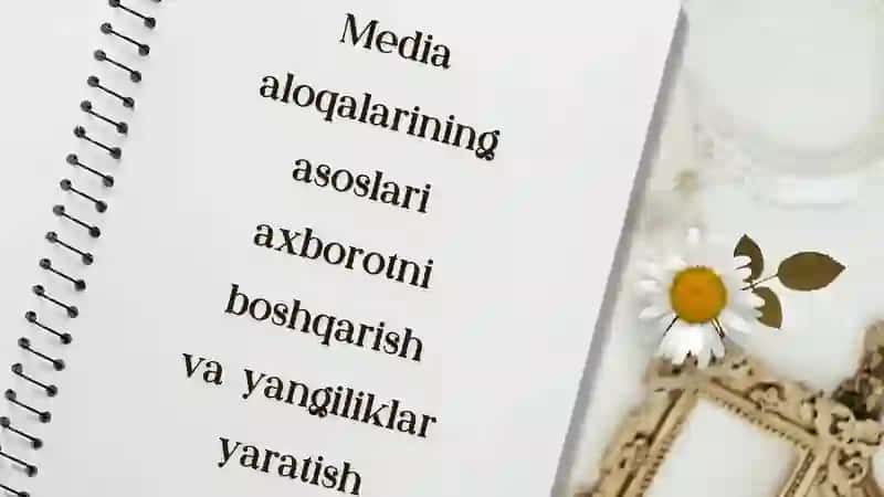 Media aloqalarining asoslari 1