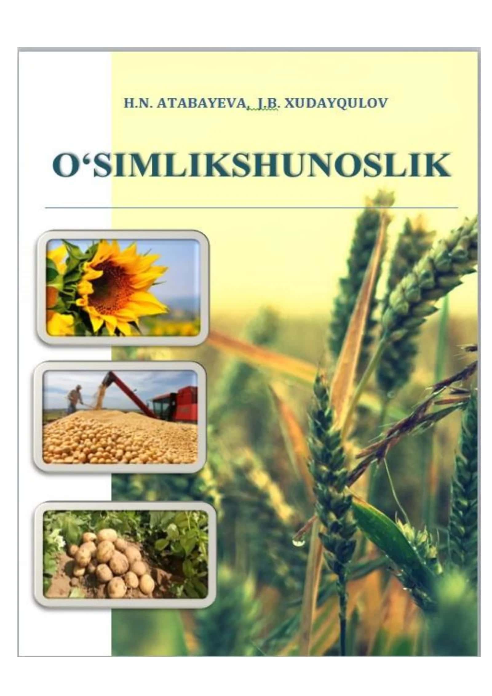 OʻSIMLIKSHUNOSLIK 1
