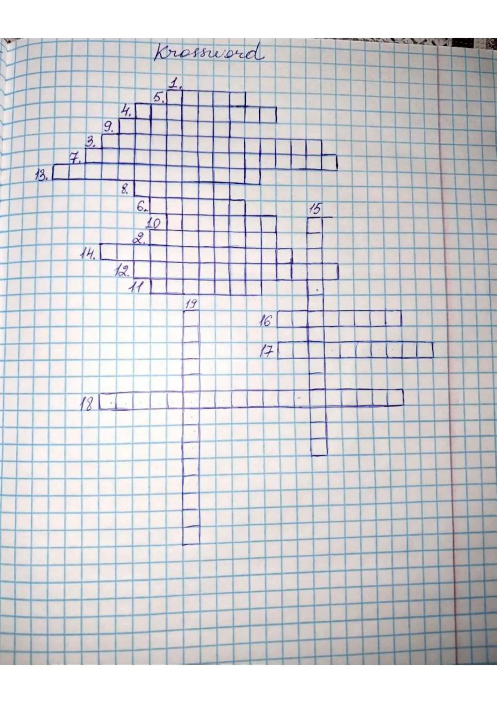buxgalteriya fanidan krossvord 1