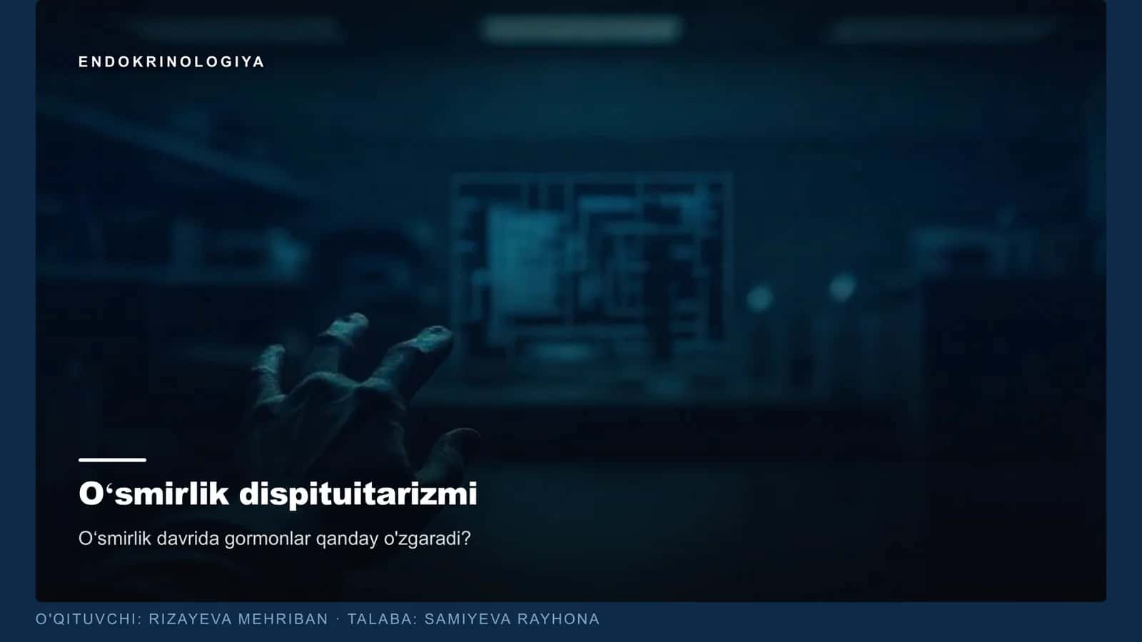 Oʻsmirlik va dispituitarizm 1