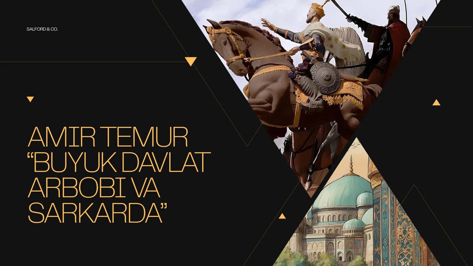 Amir Temur haqida referat hamda prezentatsiya 1