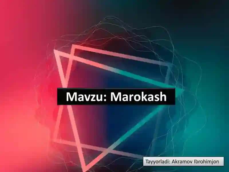 Marokash