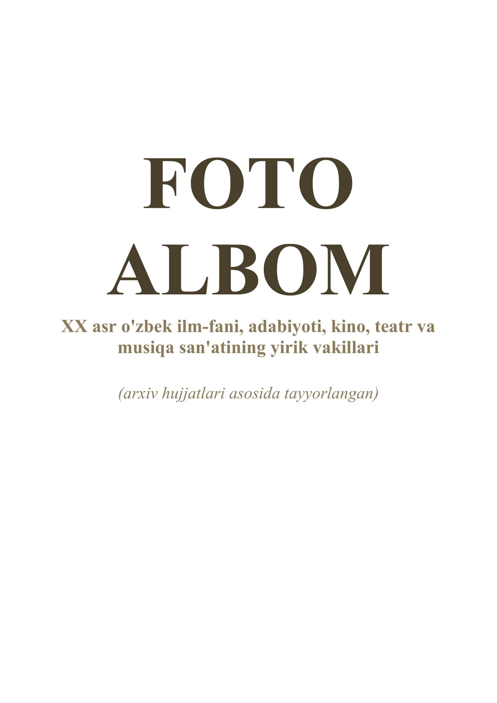 FOTO ALBOM 1
