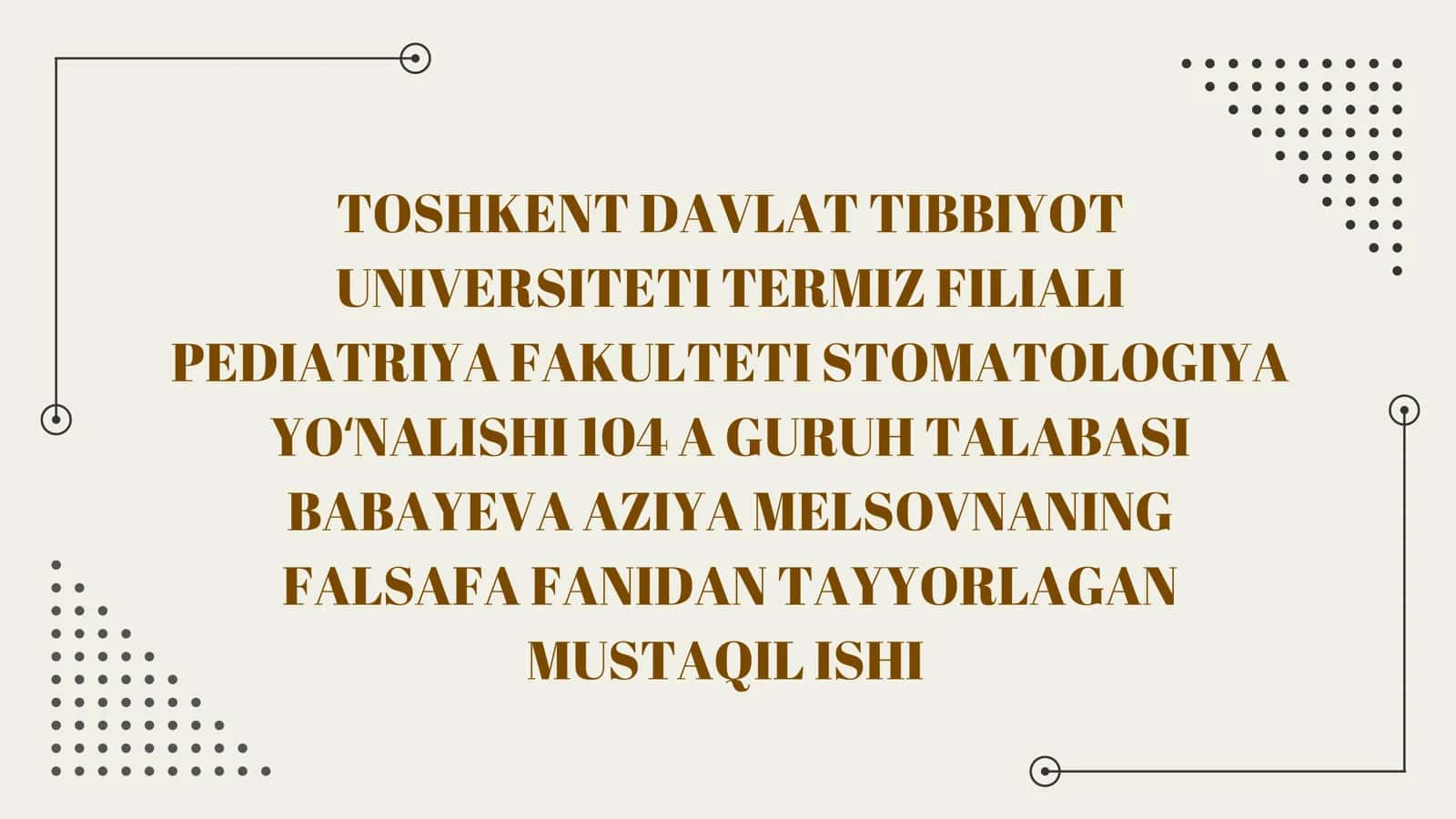 SHARQ VA G'ARB FALSAFASIDA INSON MASALASI. AXLOQNING UMINSONIY, MINTAQAVIY VA MILLIY XUSUSIYATLARI.TABIATN O'RGANISHGA OID QARASHLAR TARIXI. RIM KLUBI FAOLIYATINING FALSAFIY TAHLI 1