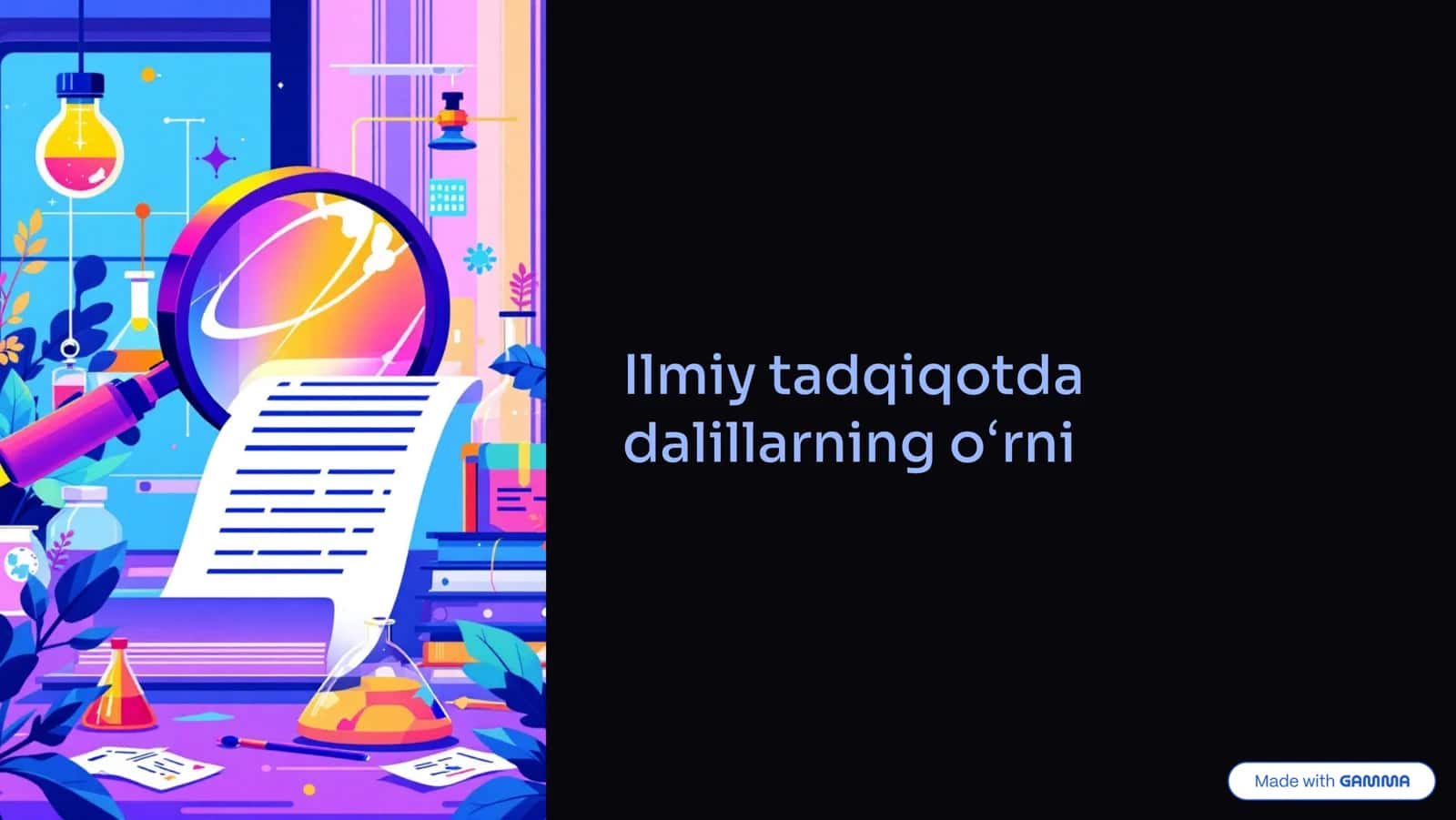 Ilmiy tadqiqot 1