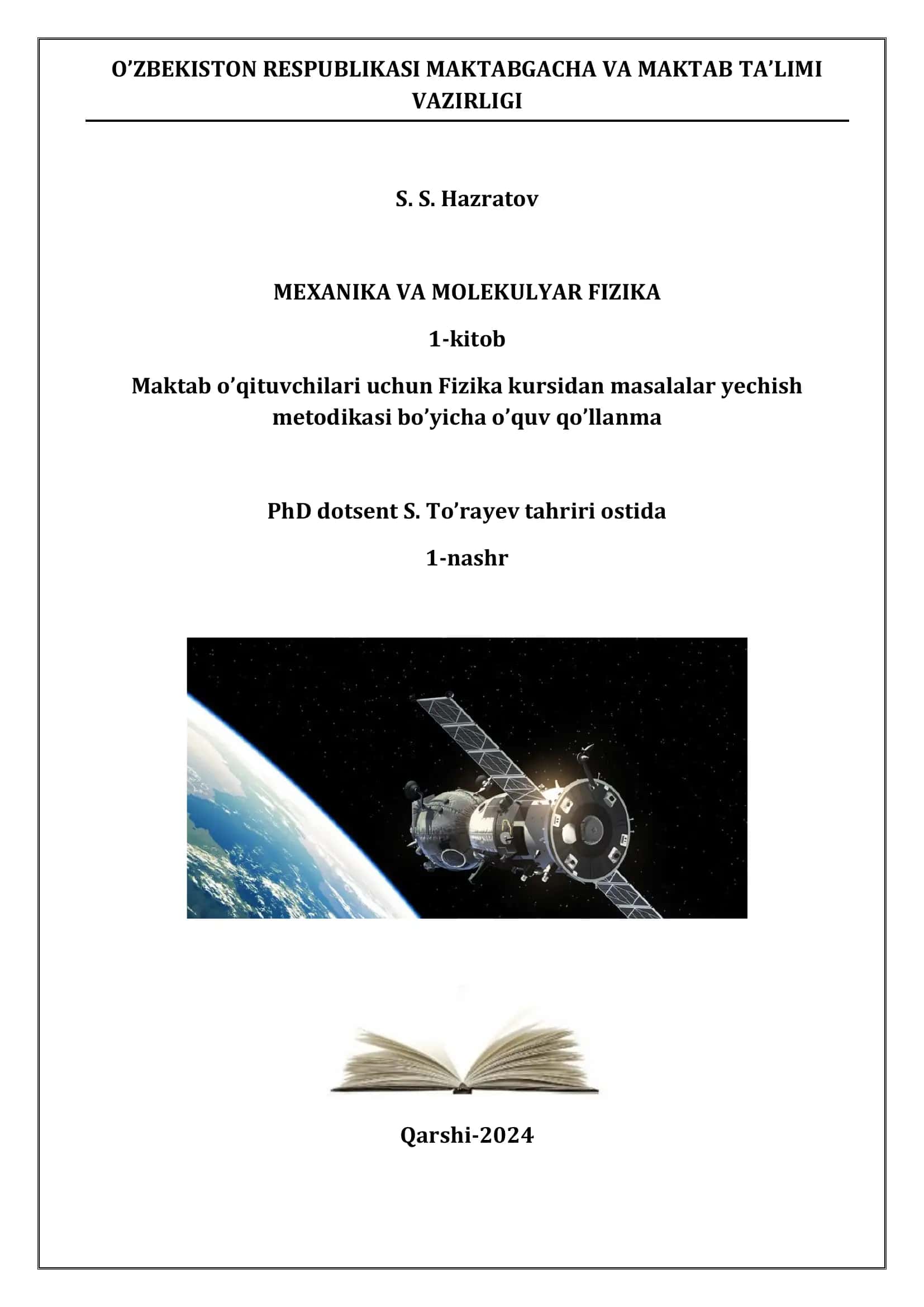 MEXANIKA VA MOLEKULYAR FIZIKA 1