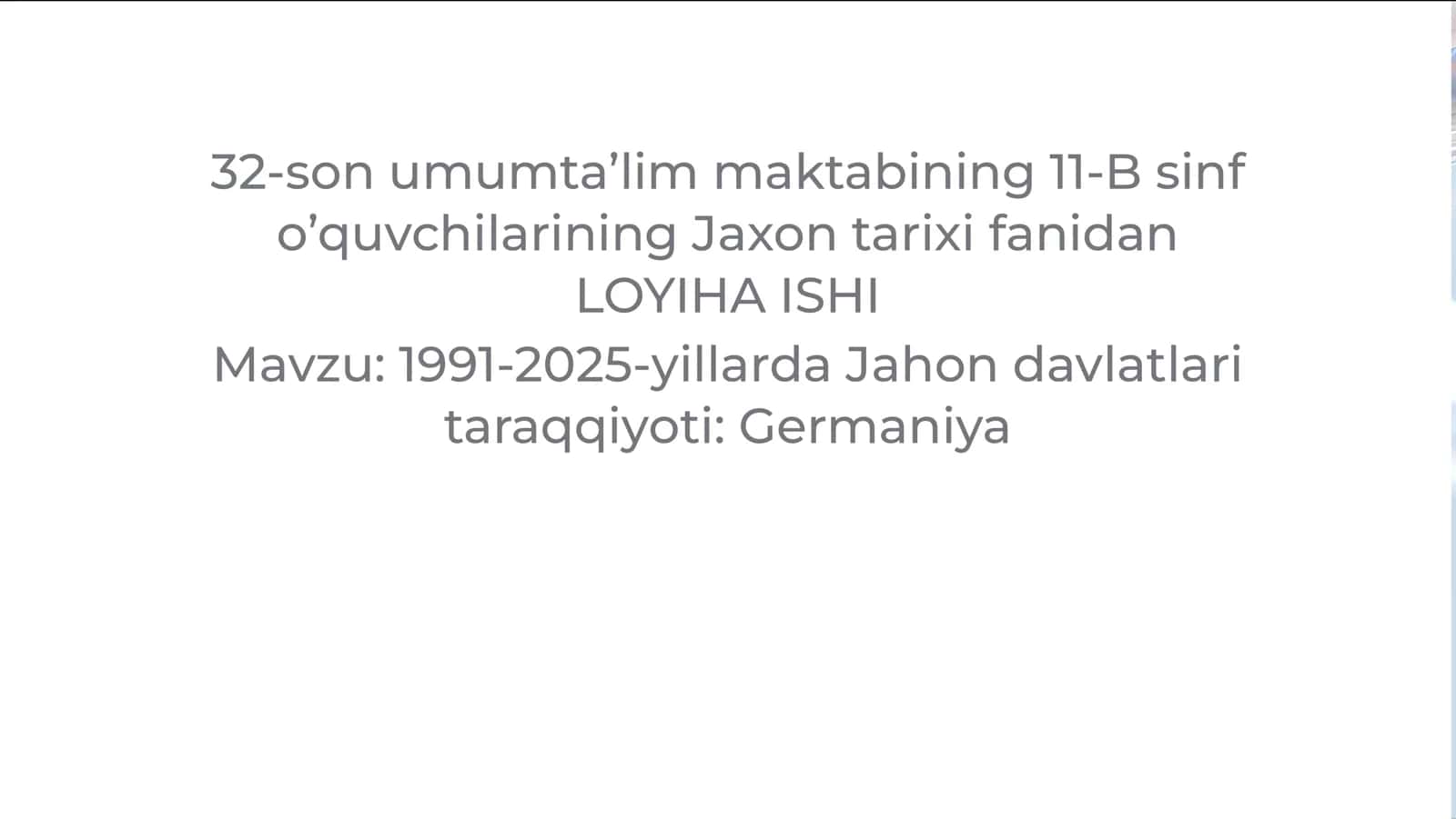 1991-2025-yillarda Jahon davlatlari taraqqiyoti: Germaniya 1