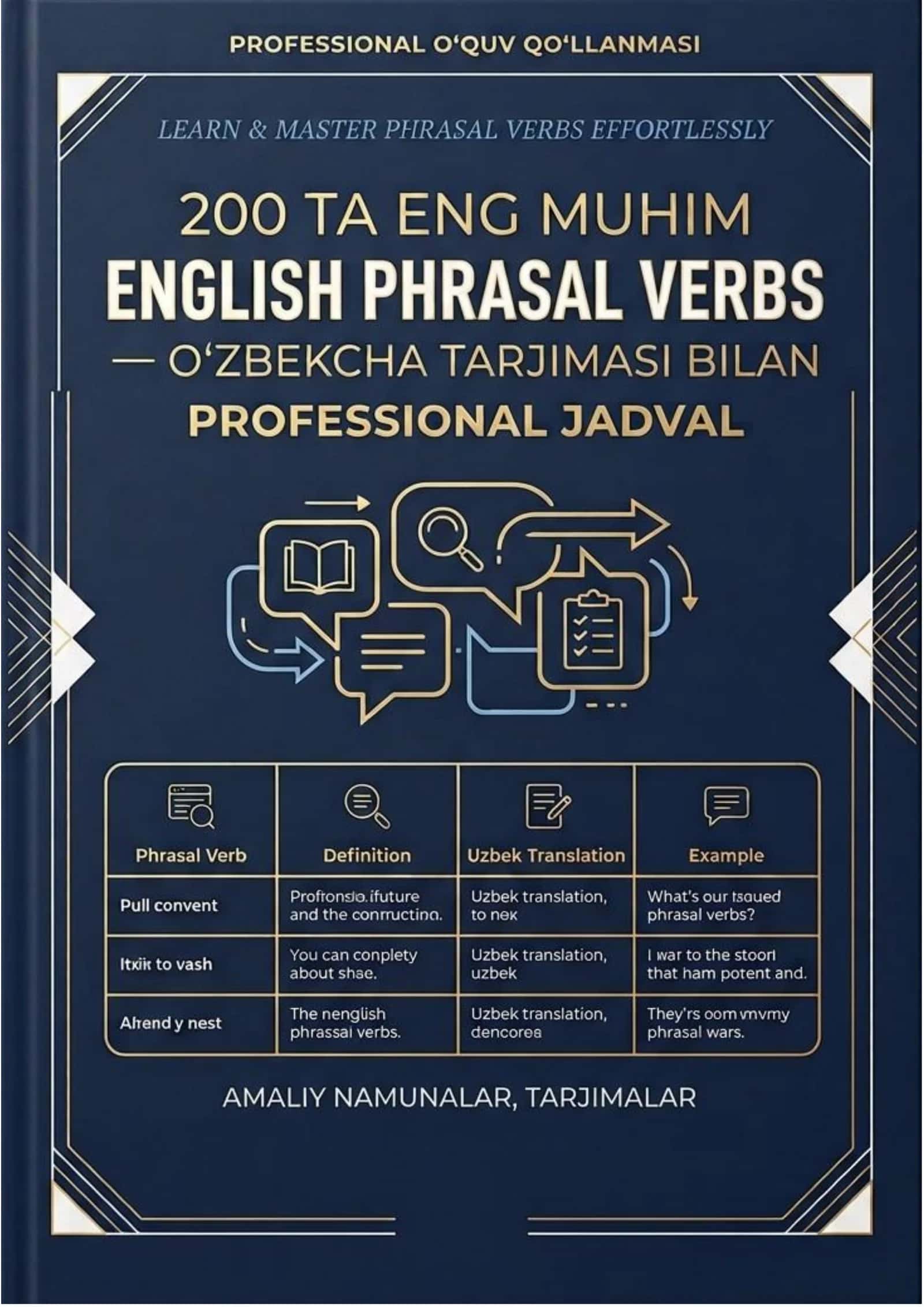 Phrasal verbs tarjimasi bilan 1