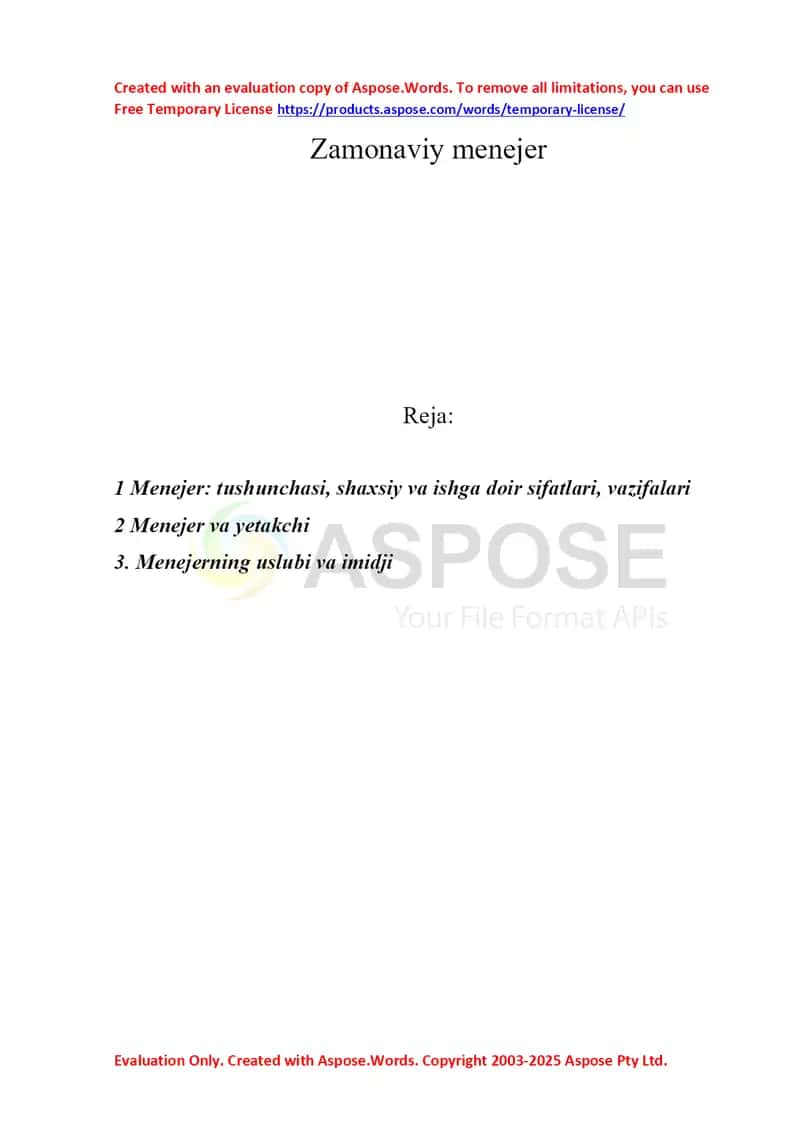 Zamonaviy menejer 1