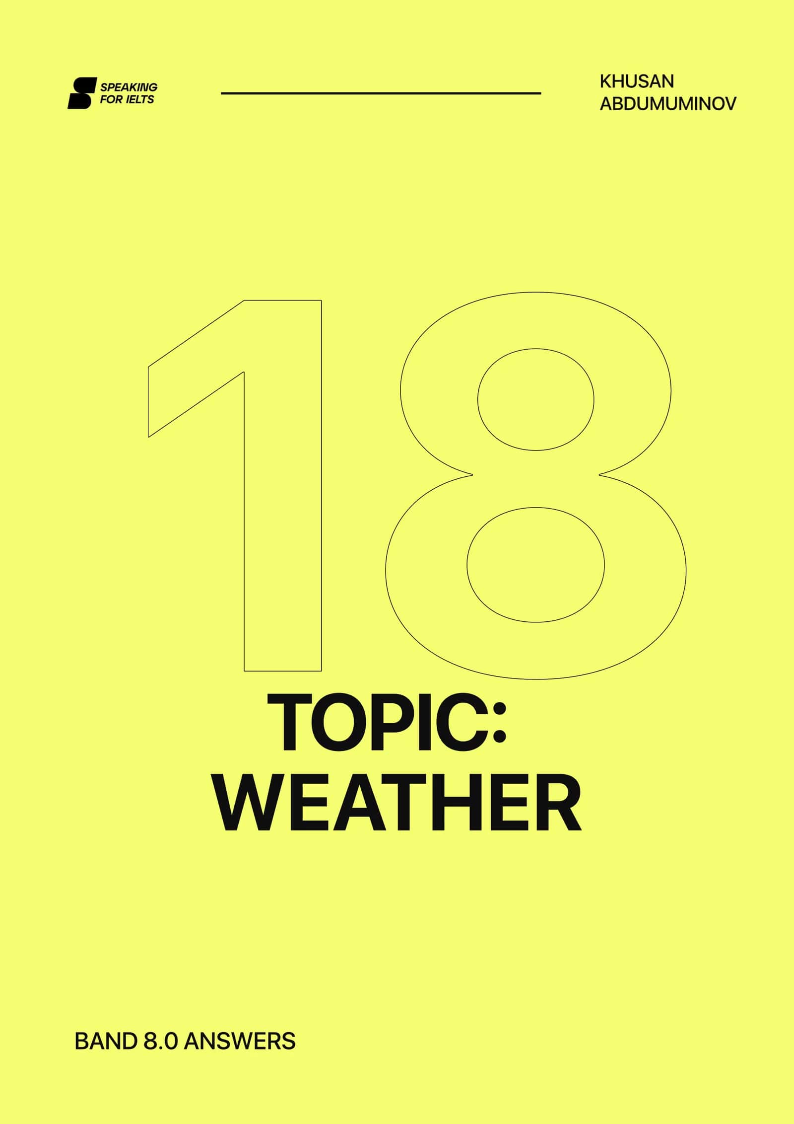 WEATHER 1