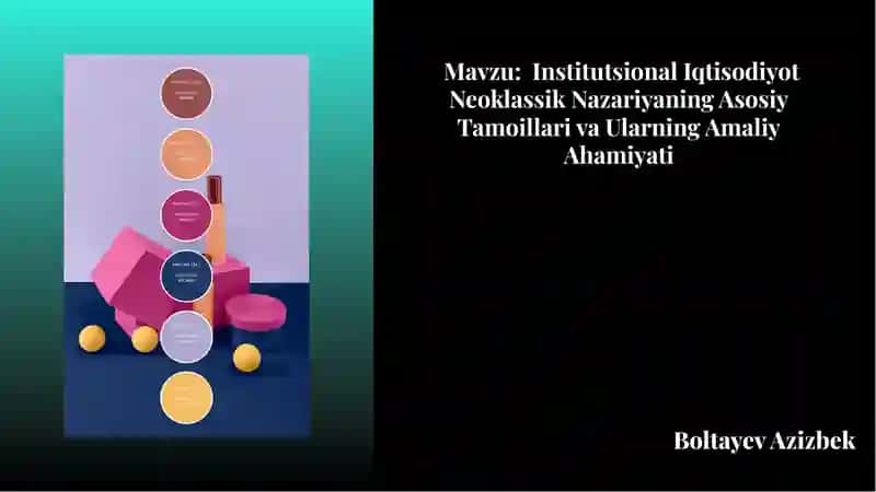 Institutsional Iqtisodiyot 1