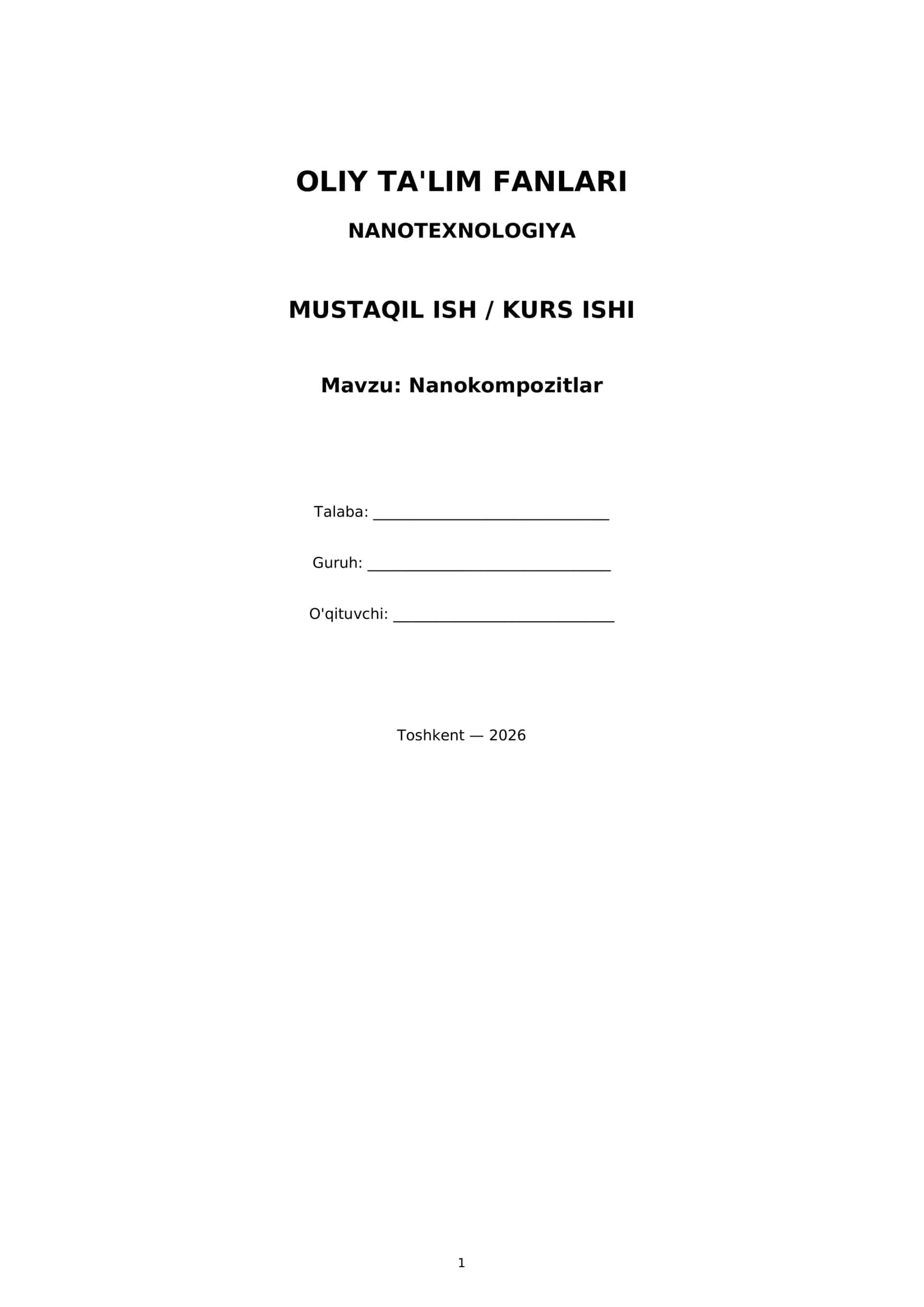 Nanokompozitlar 1