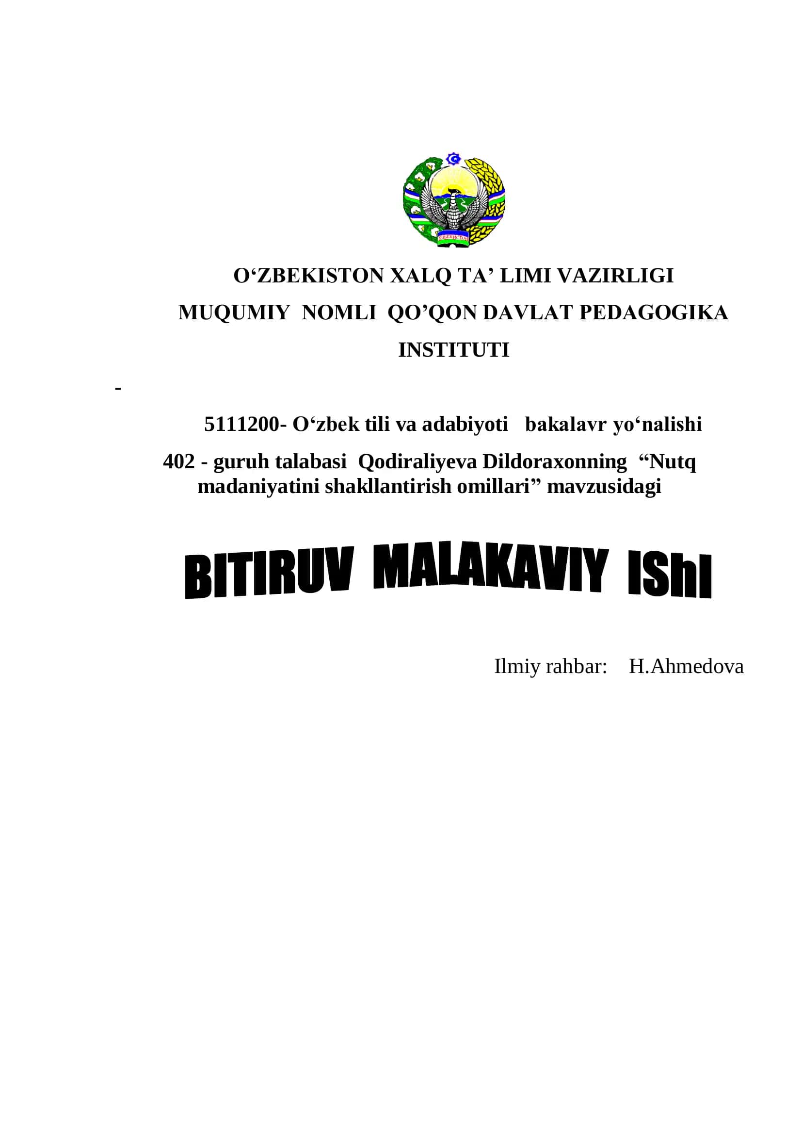 Nutq madaniyatini shakllantirish omillari 1