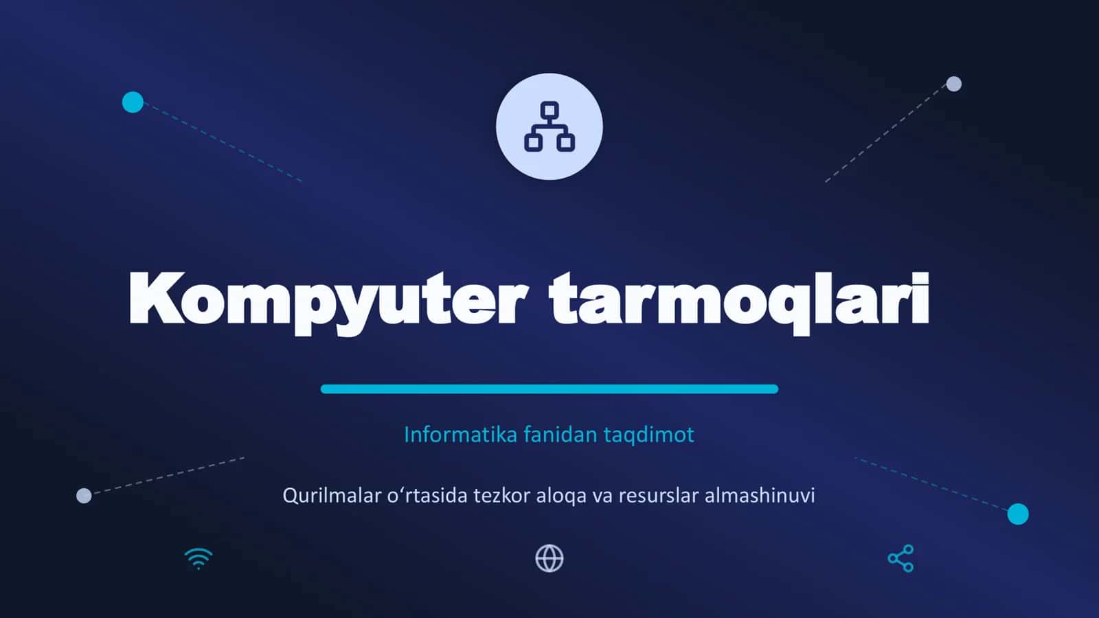 Kompyuter tarmoqlari 1