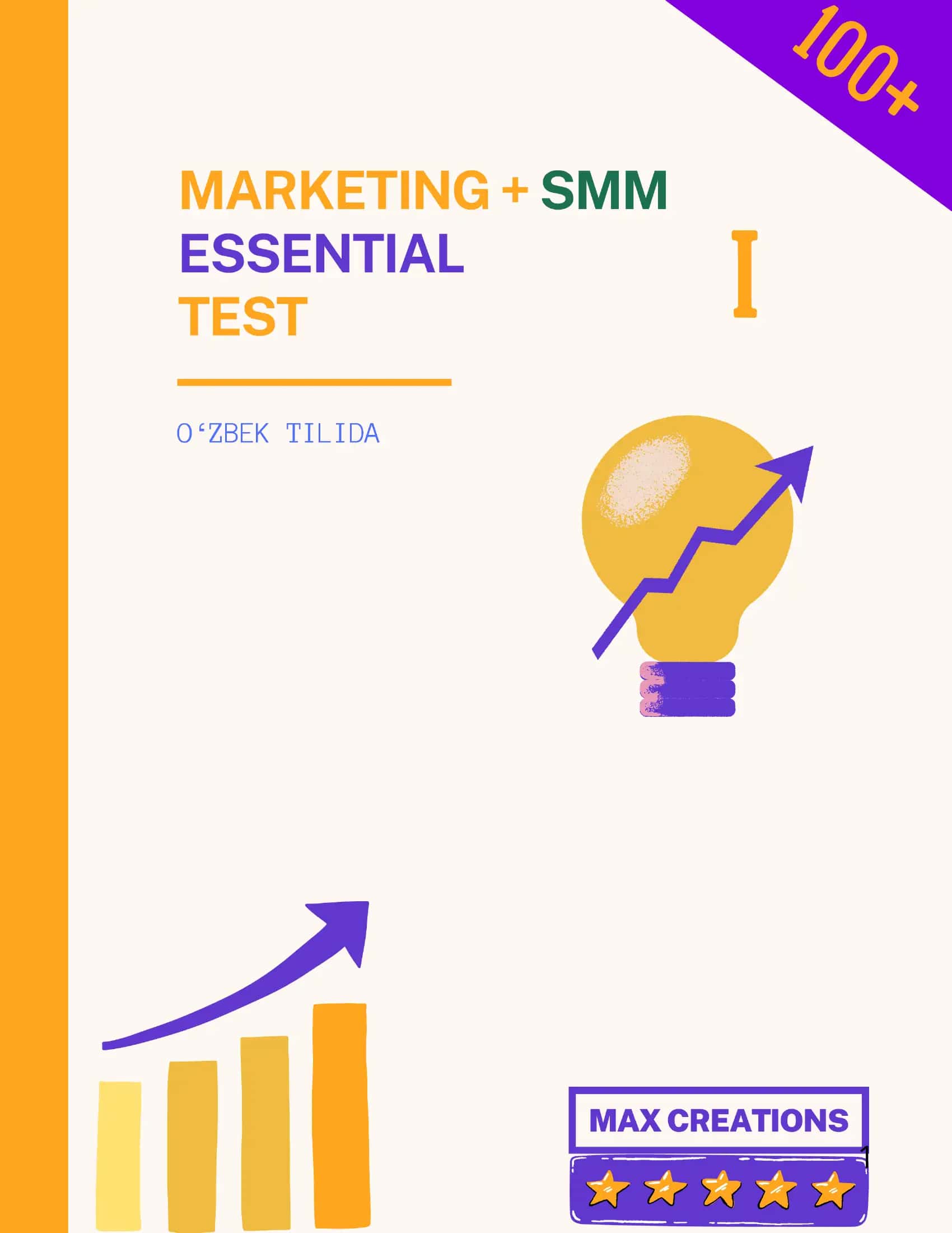 MARKETING BO'YICHA 100 MUHIMI TEST (javobi bilan) 1