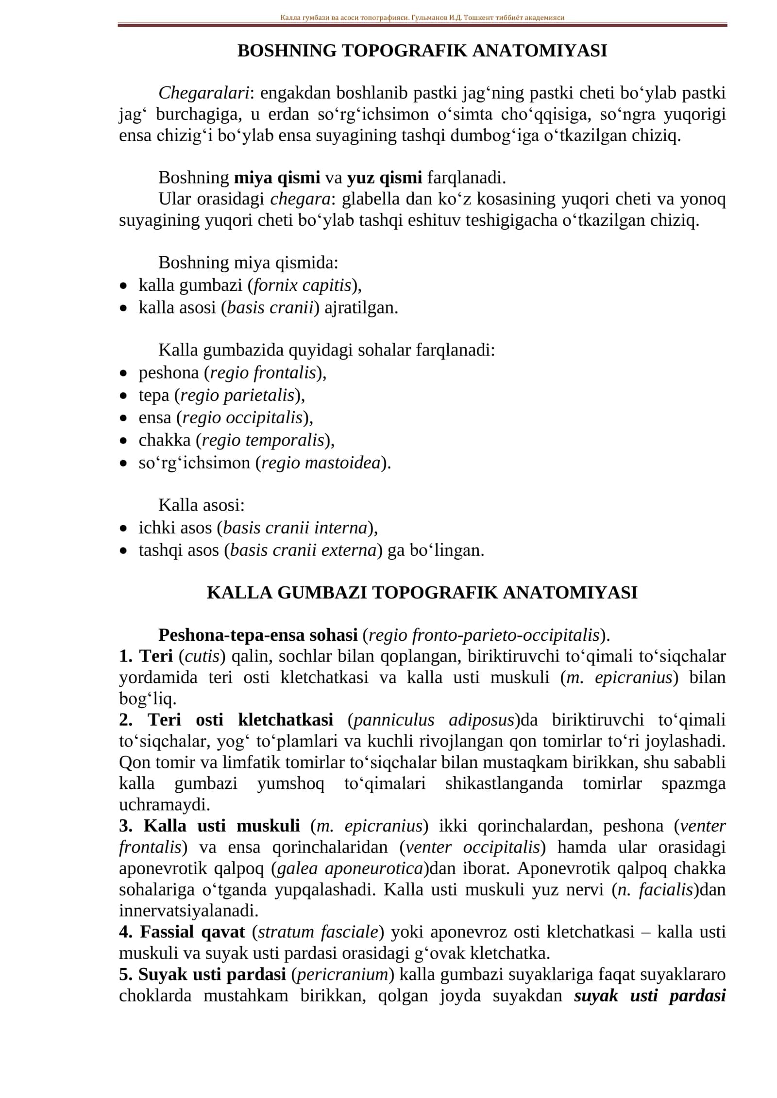 Peshona tepa ensa sohasi topografiyasi 1
