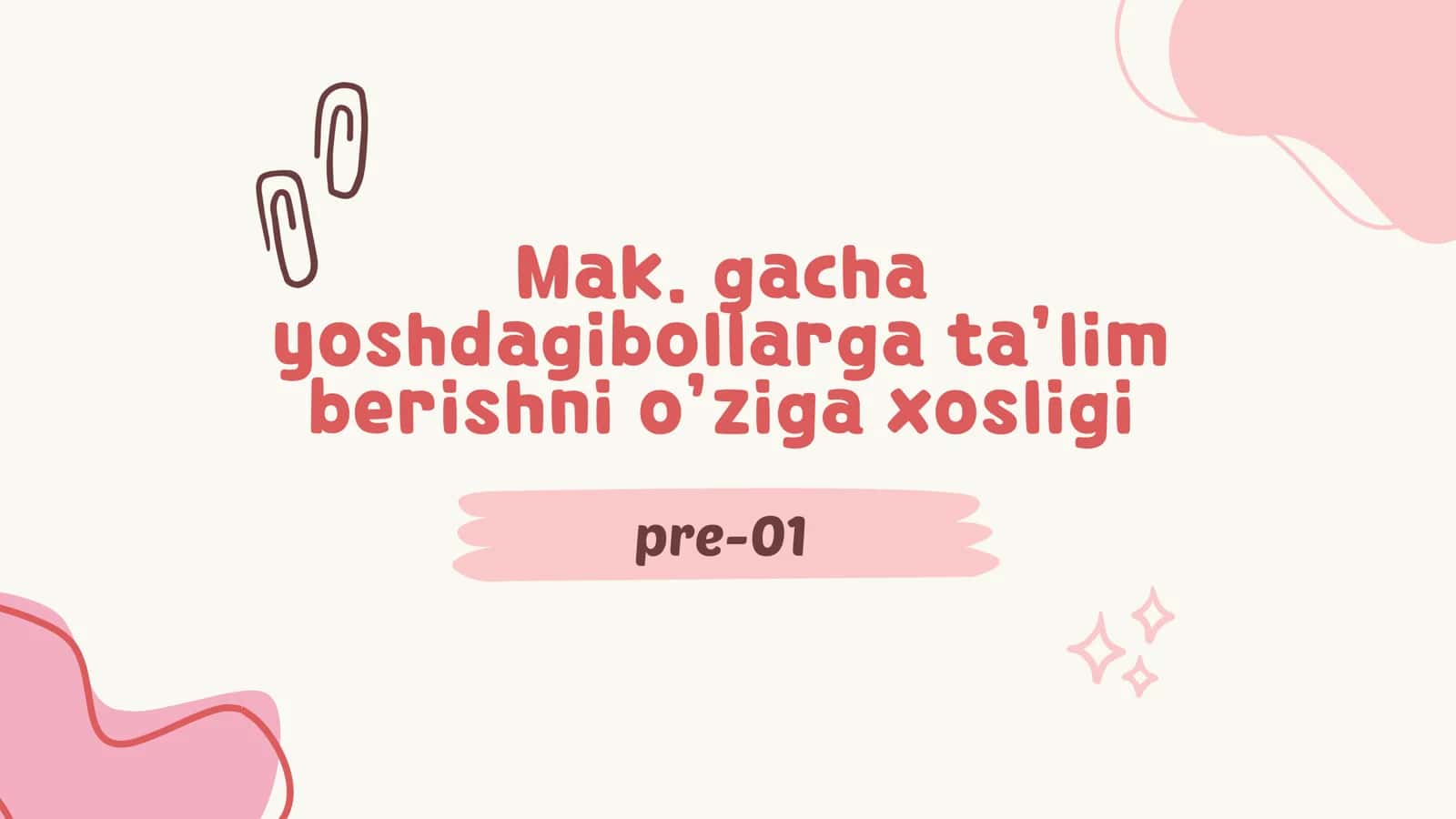 Mak. gacha yoshdagibollarga ta’lim berishni o’ziga xosligi 1