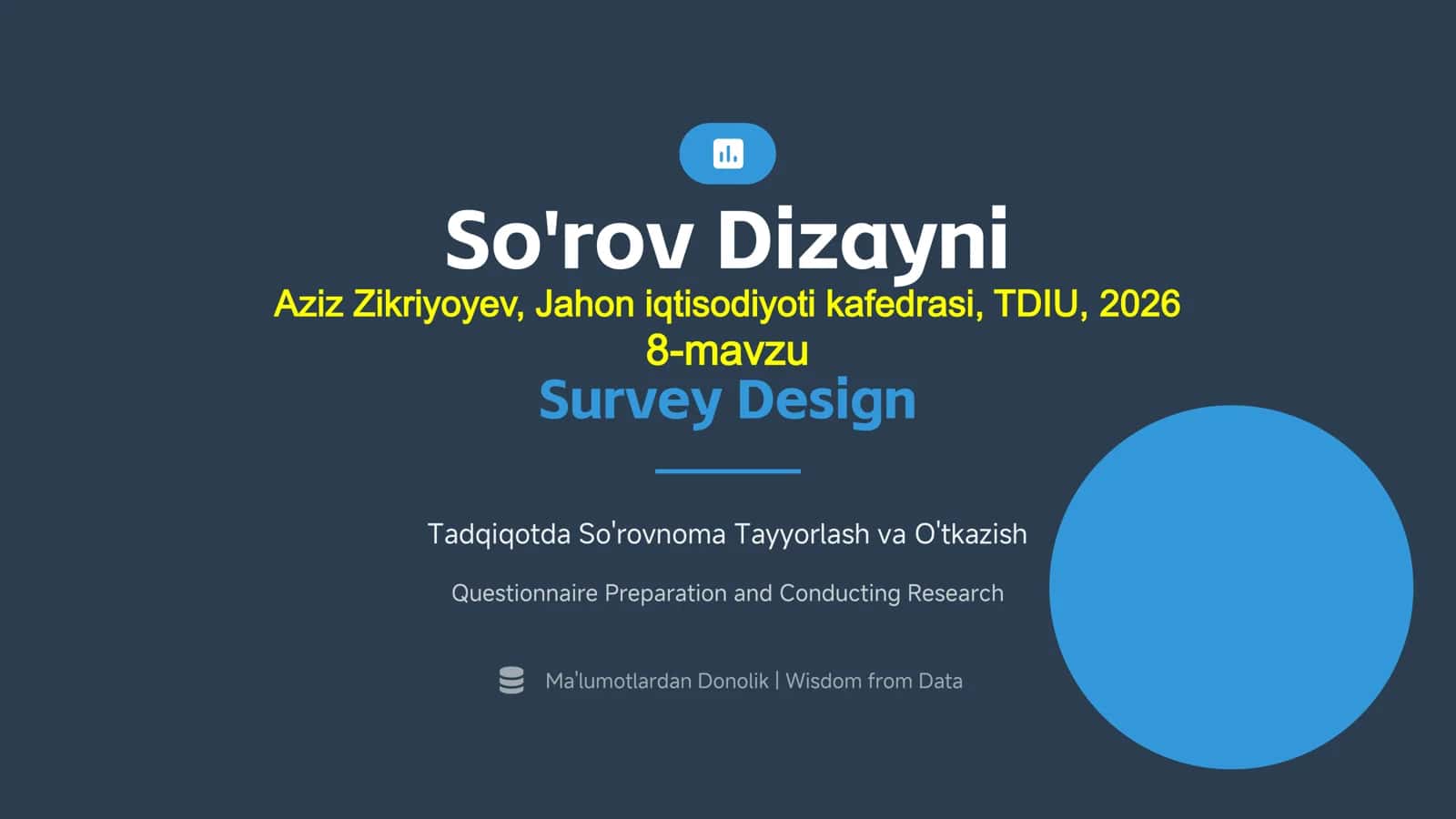 So'rov Dizayni 1