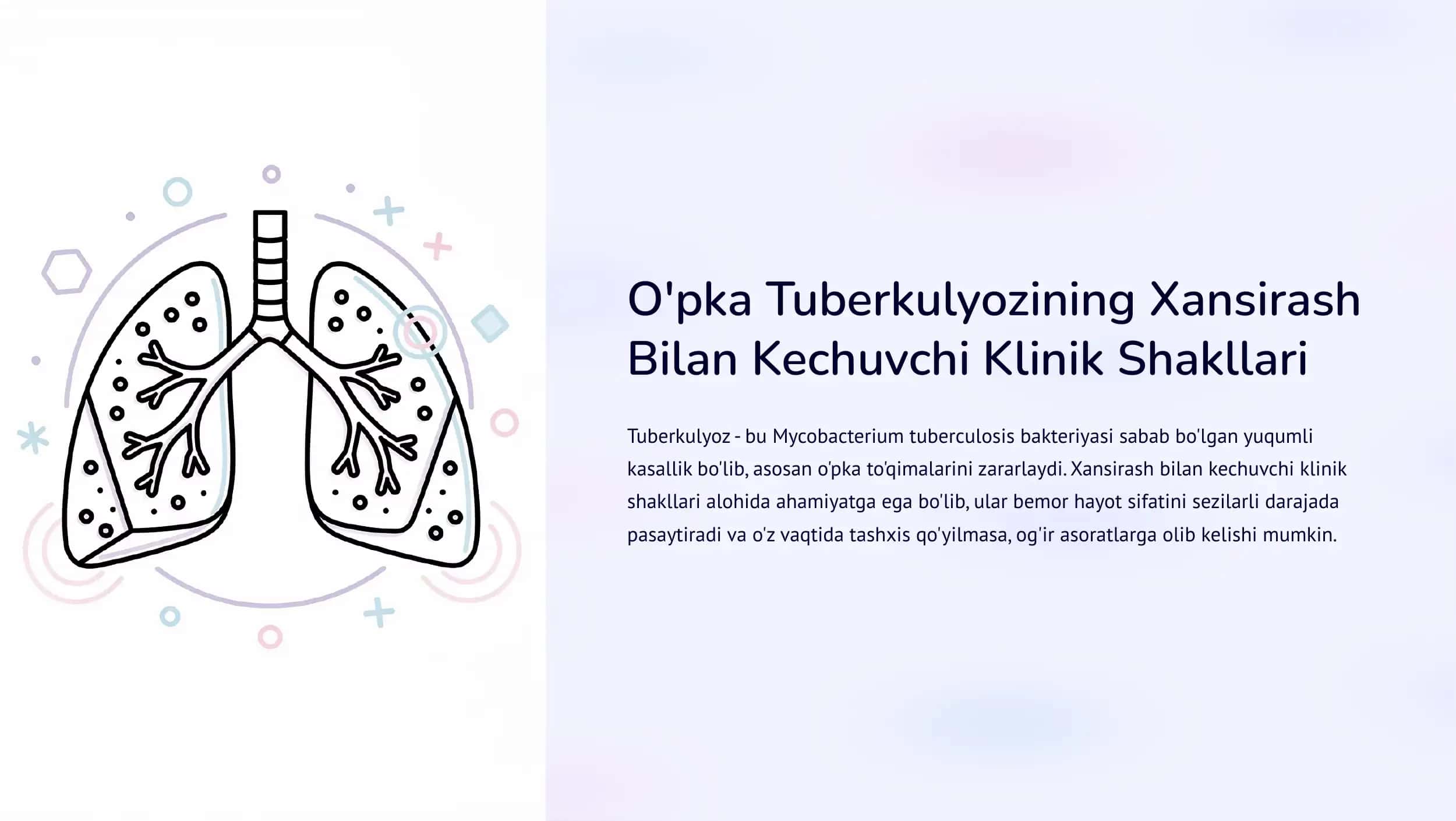 O'pka Tuberkulyozining Xansirash 1
