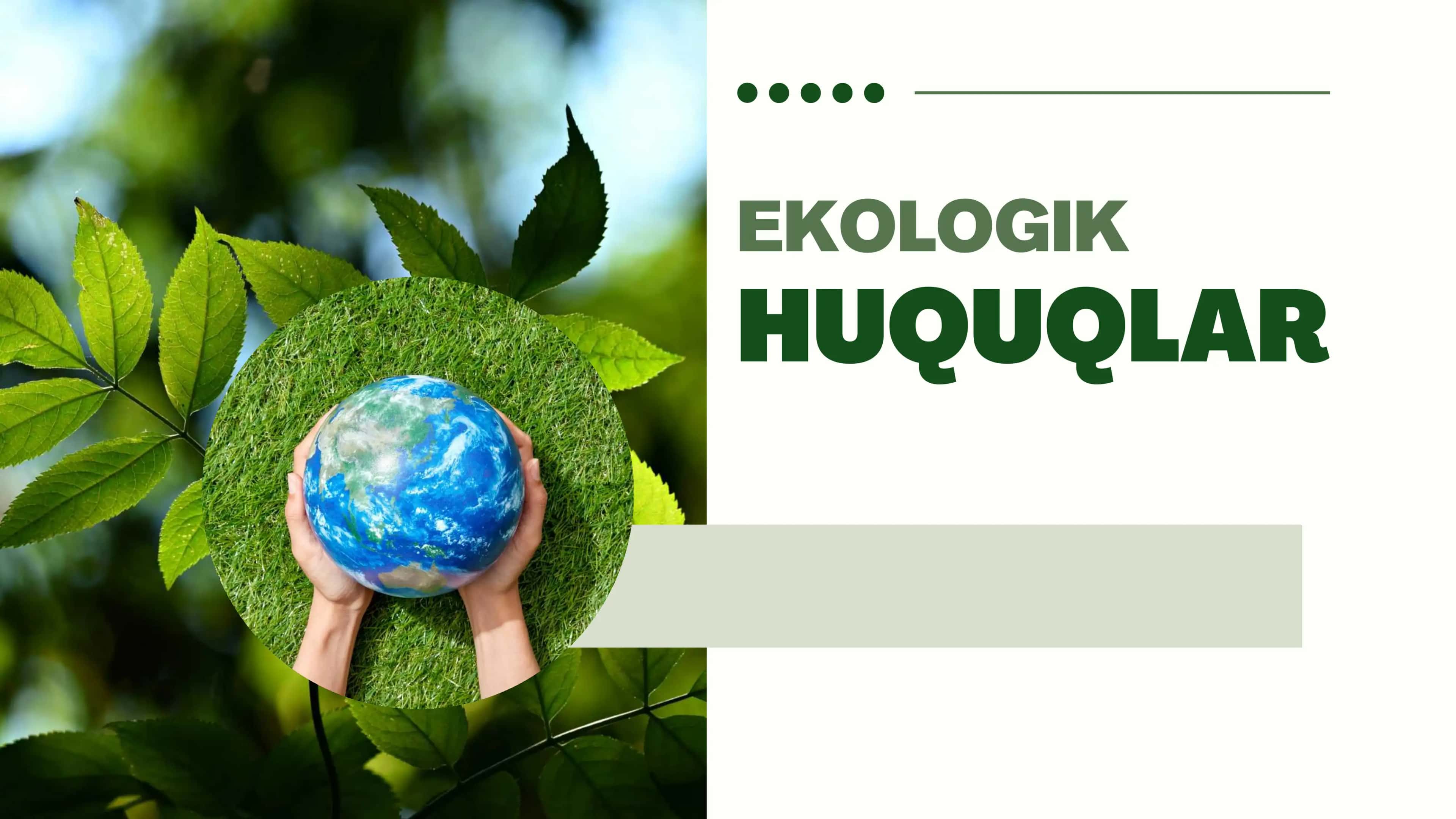ekologik huquq 1