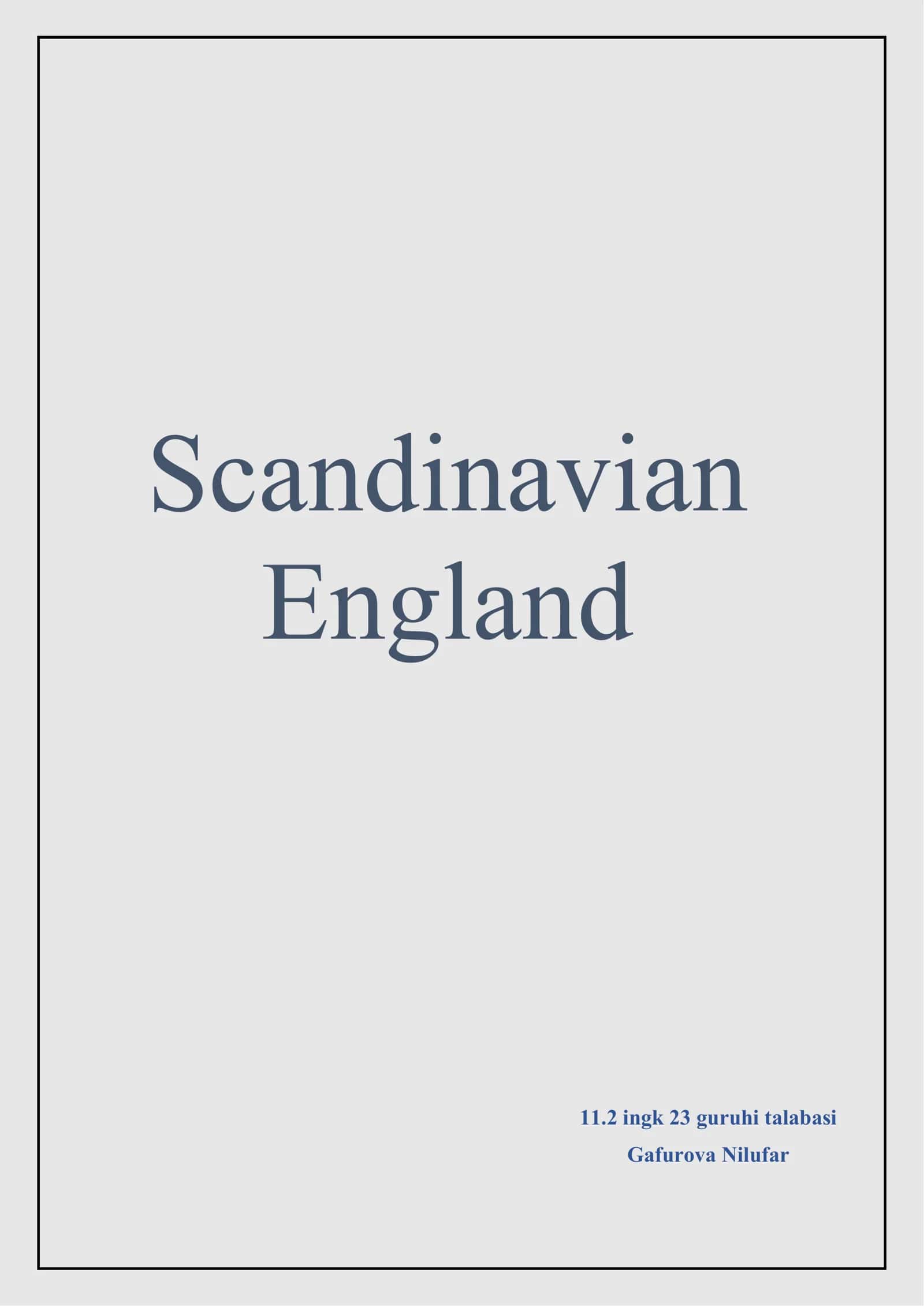 The Viking invasion 1