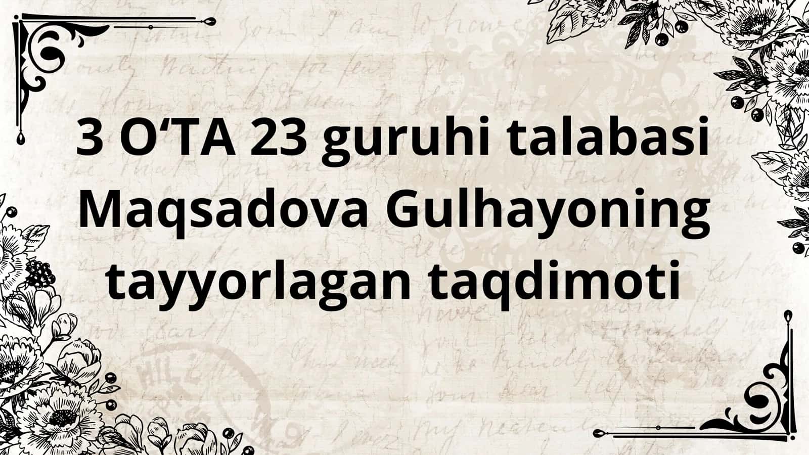 Masofaviy ta’lim (distance education) 1